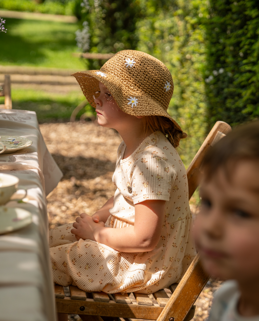 Golden Field | Haljina kratkih rukava za djevojčice