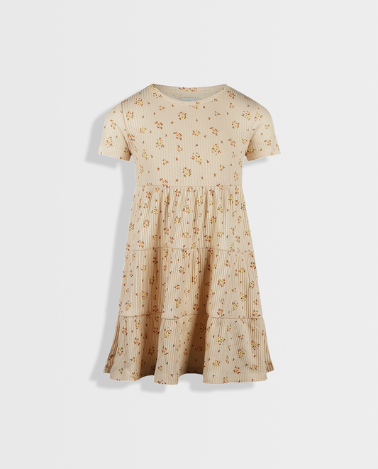 Golden Field | Haljina kratkih rukava za djevojčice