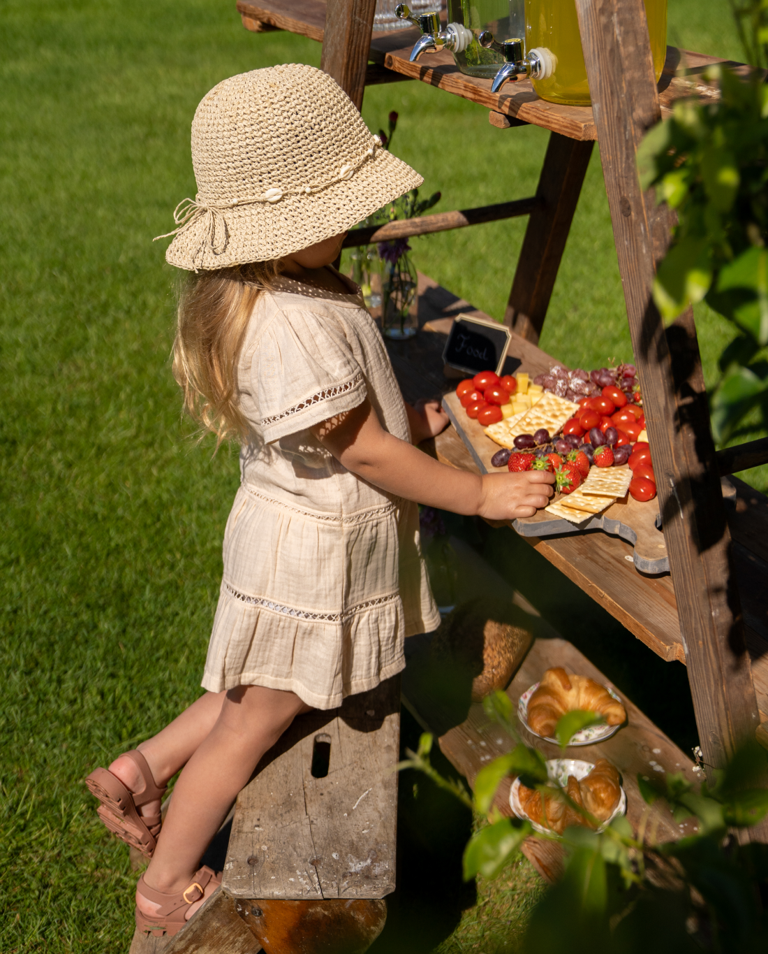 Off White Essence | Haljina kratkih rukava za djevojčice