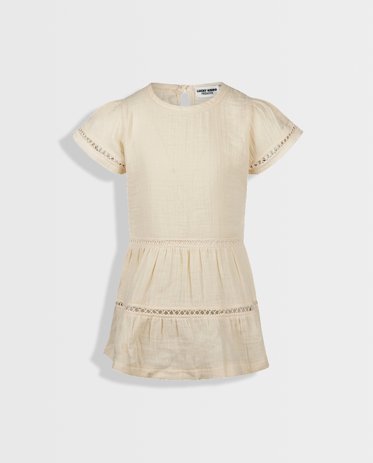 Off White Essence | Haljina kratkih rukava za djevojčice