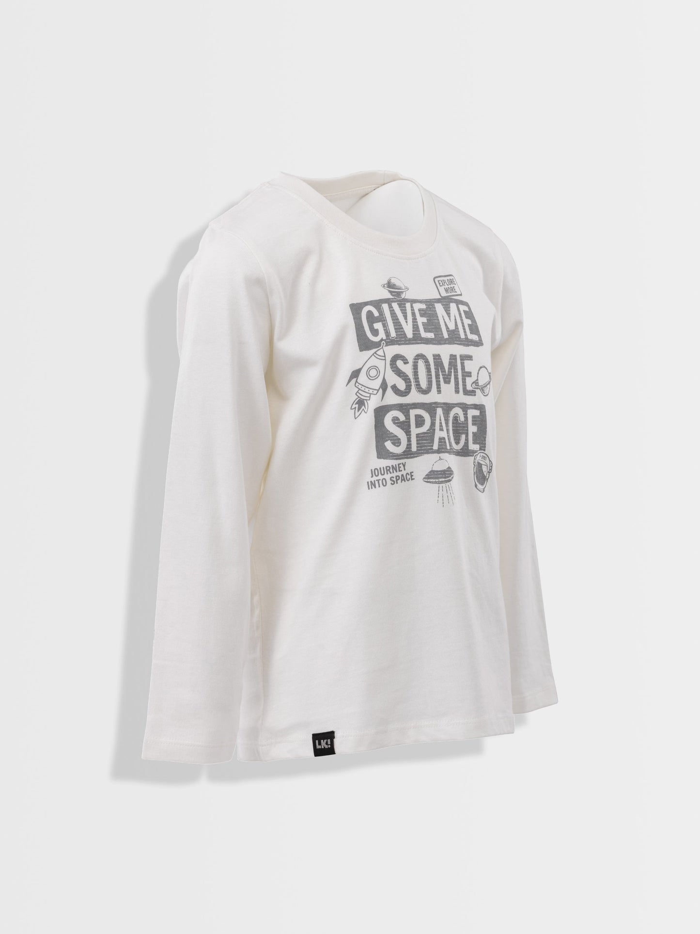 Majica dugih rukava za dječake | Give me some space
