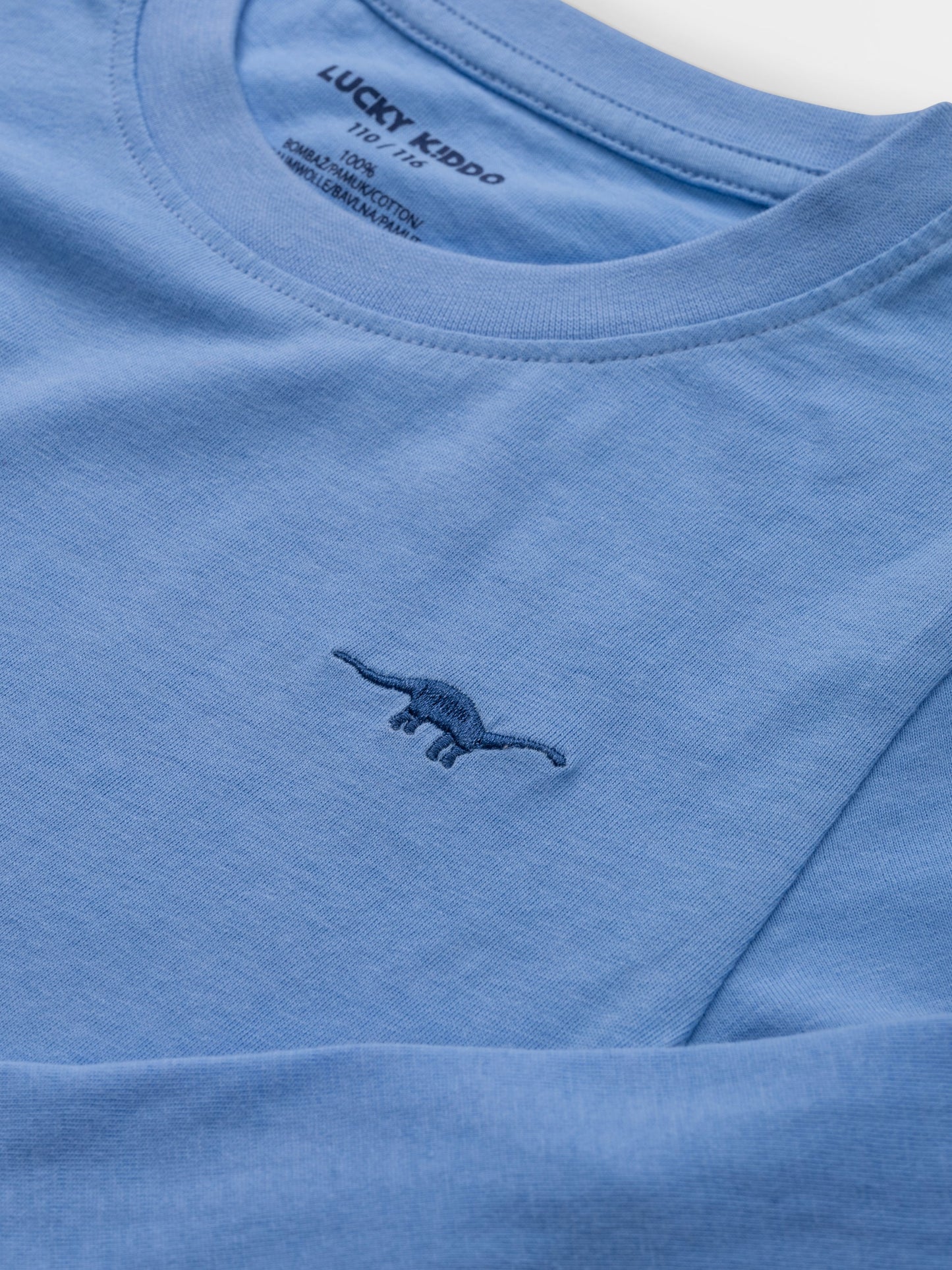 Majica dugih rukava za dječake | Placid Blue