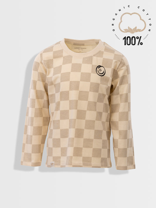 Majica dugih rukava za dječake | Nature Checks