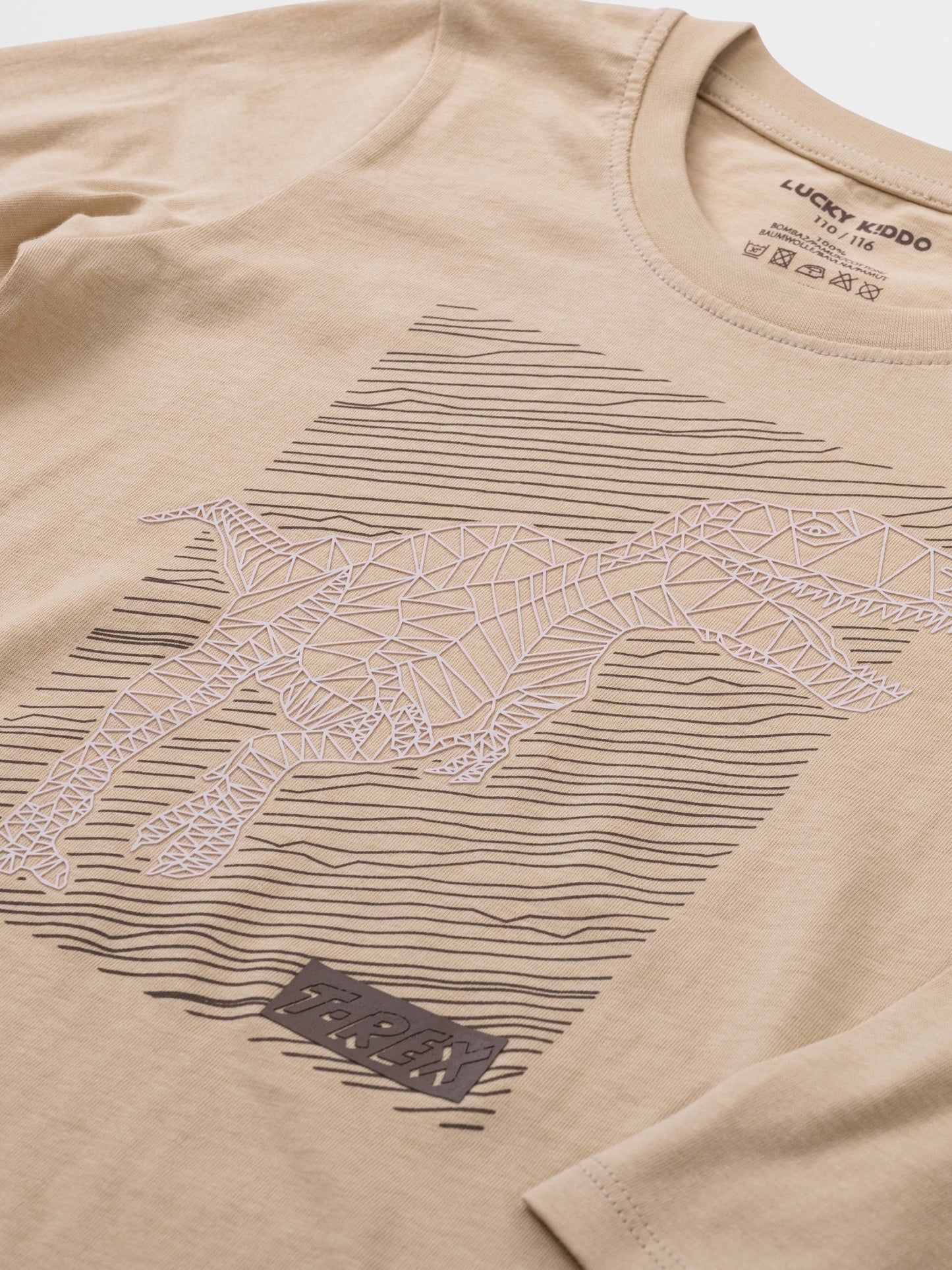 Majica dugih rukava za dječake | Brown Rice Dino