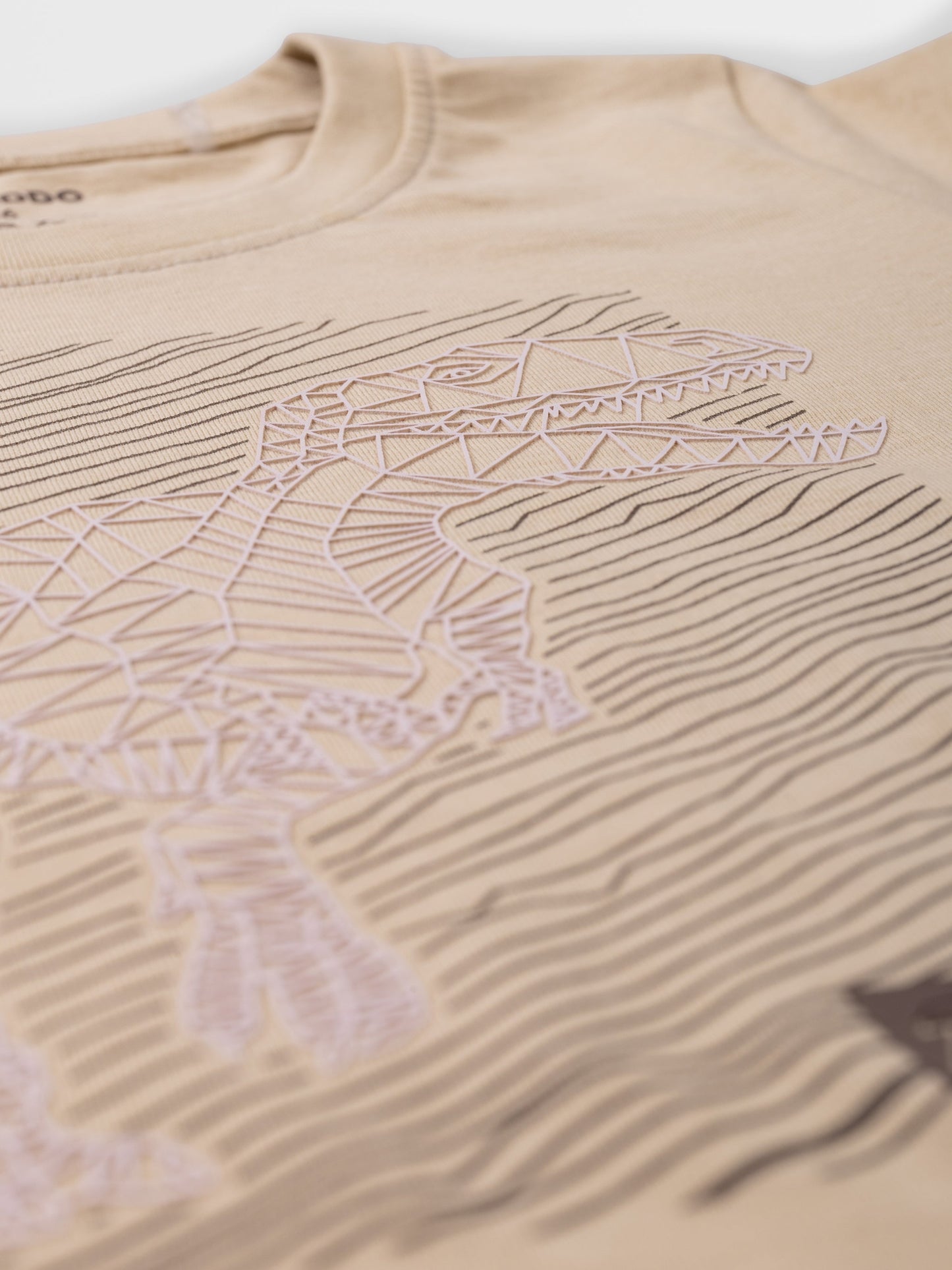 Majica dugih rukava za dječake | Brown Rice Dino