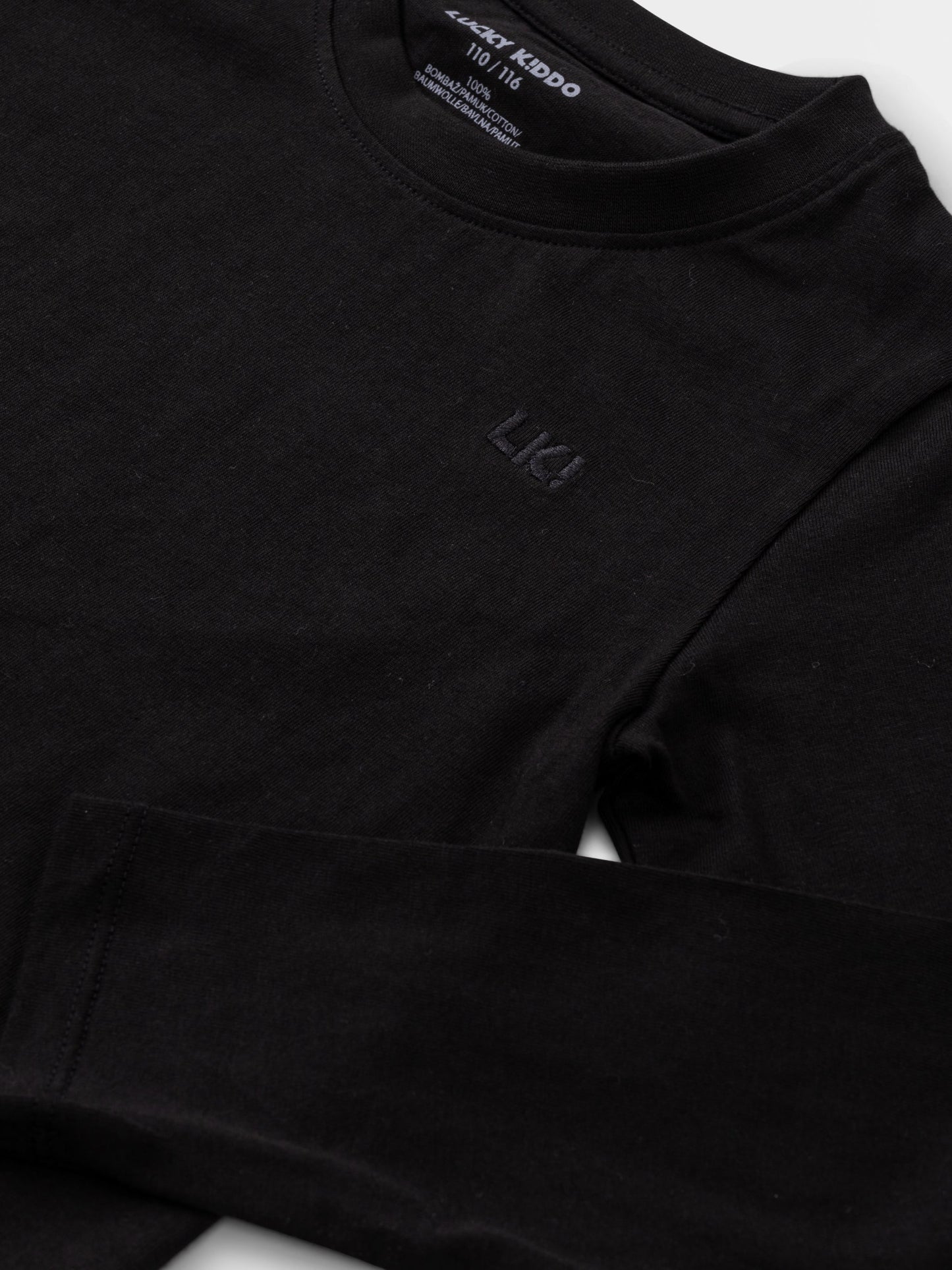 Majica dugih rokava za dječake | Black