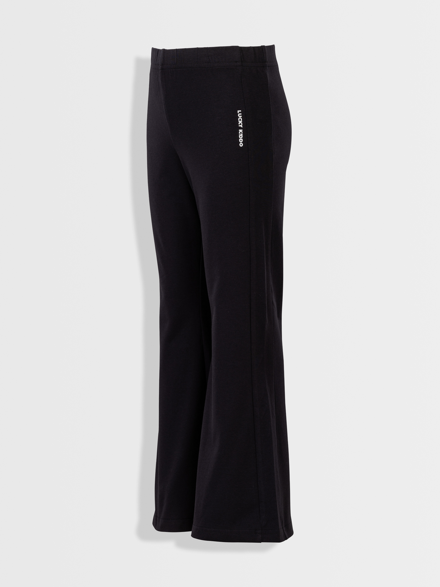 Solid black | Zvonolike tajice za djevojčice