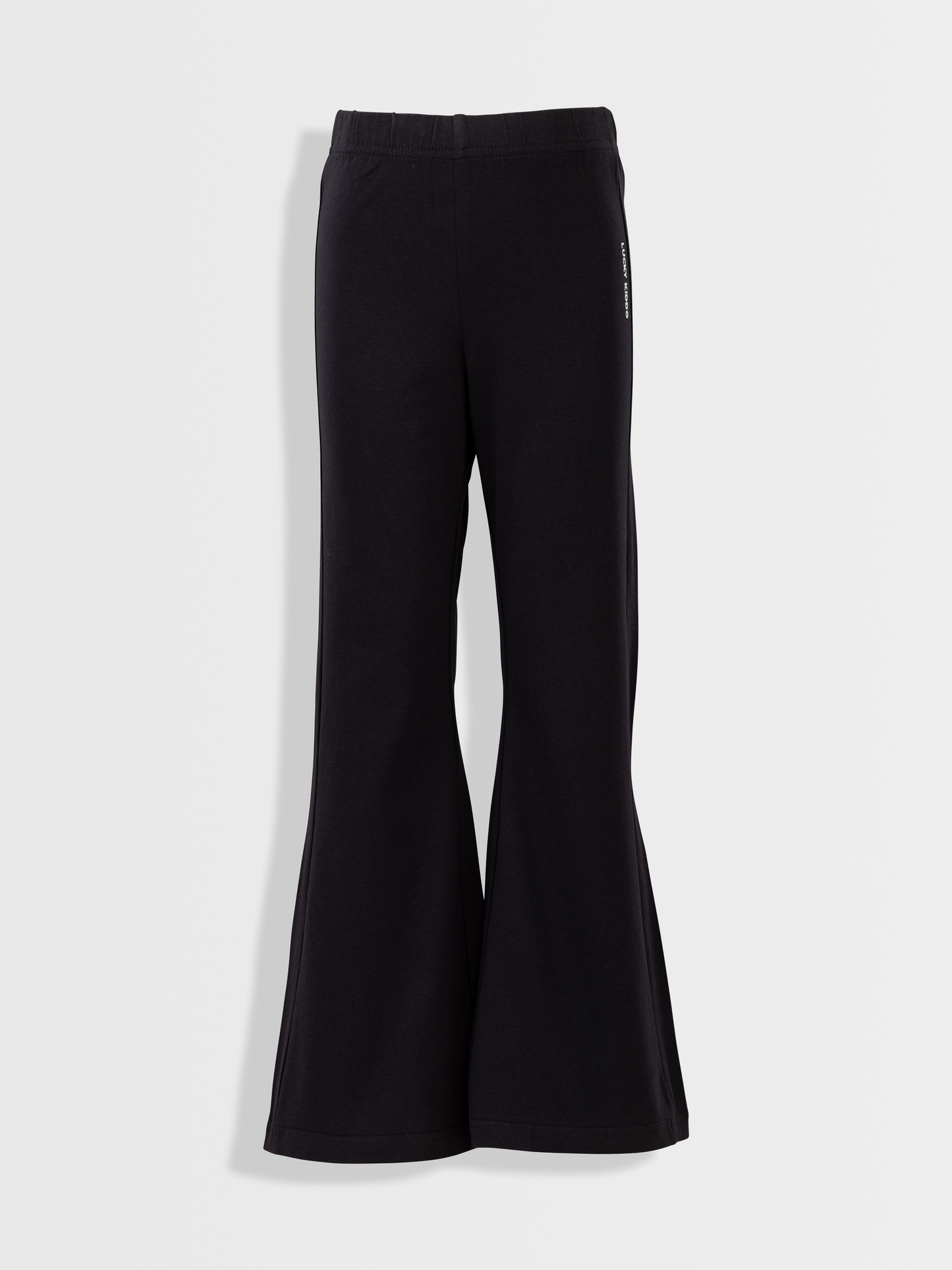 Solid black | Zvonolike tajice za djevojčice