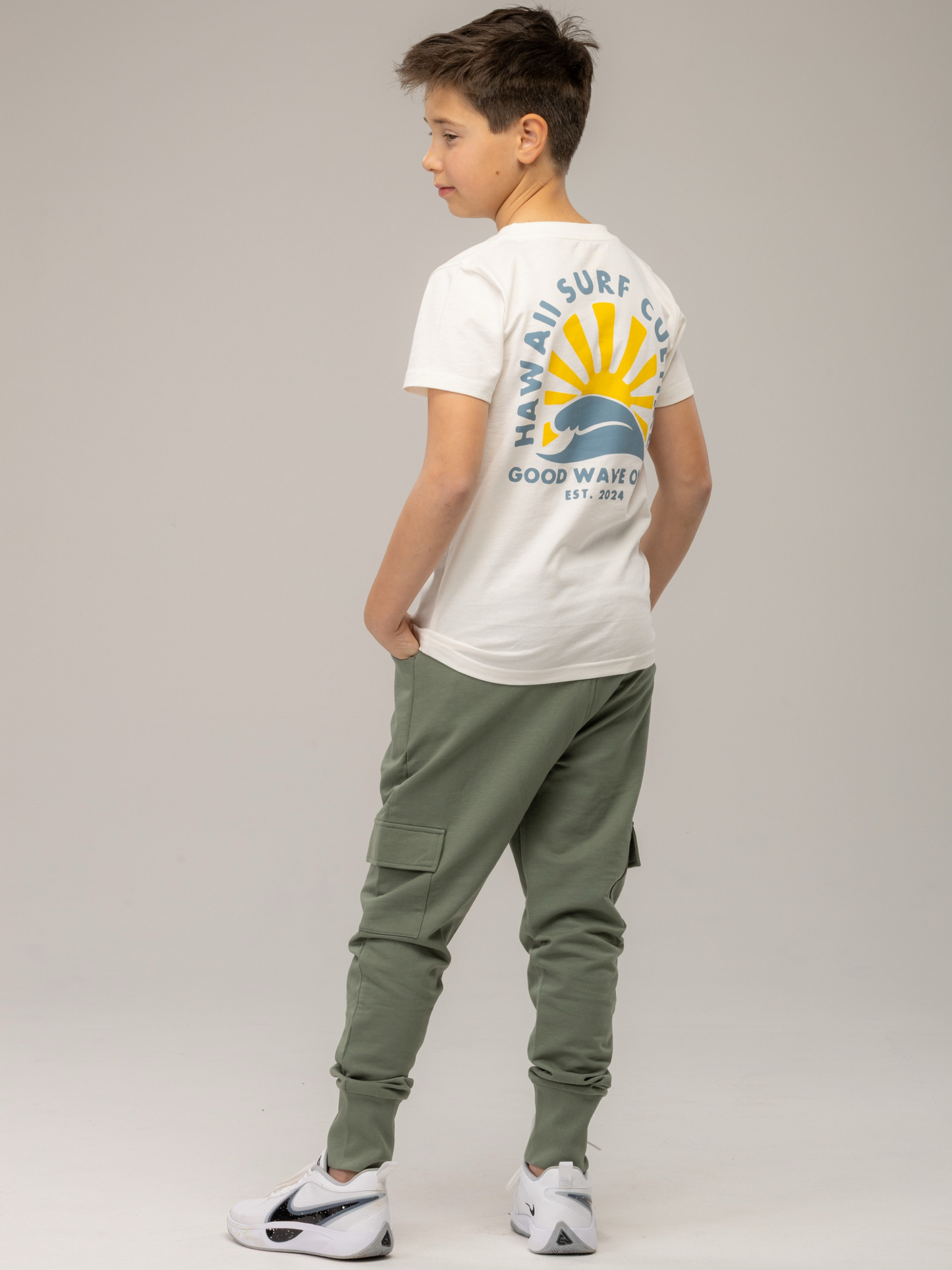 Dusty Green | Cargo trenirka za dječake