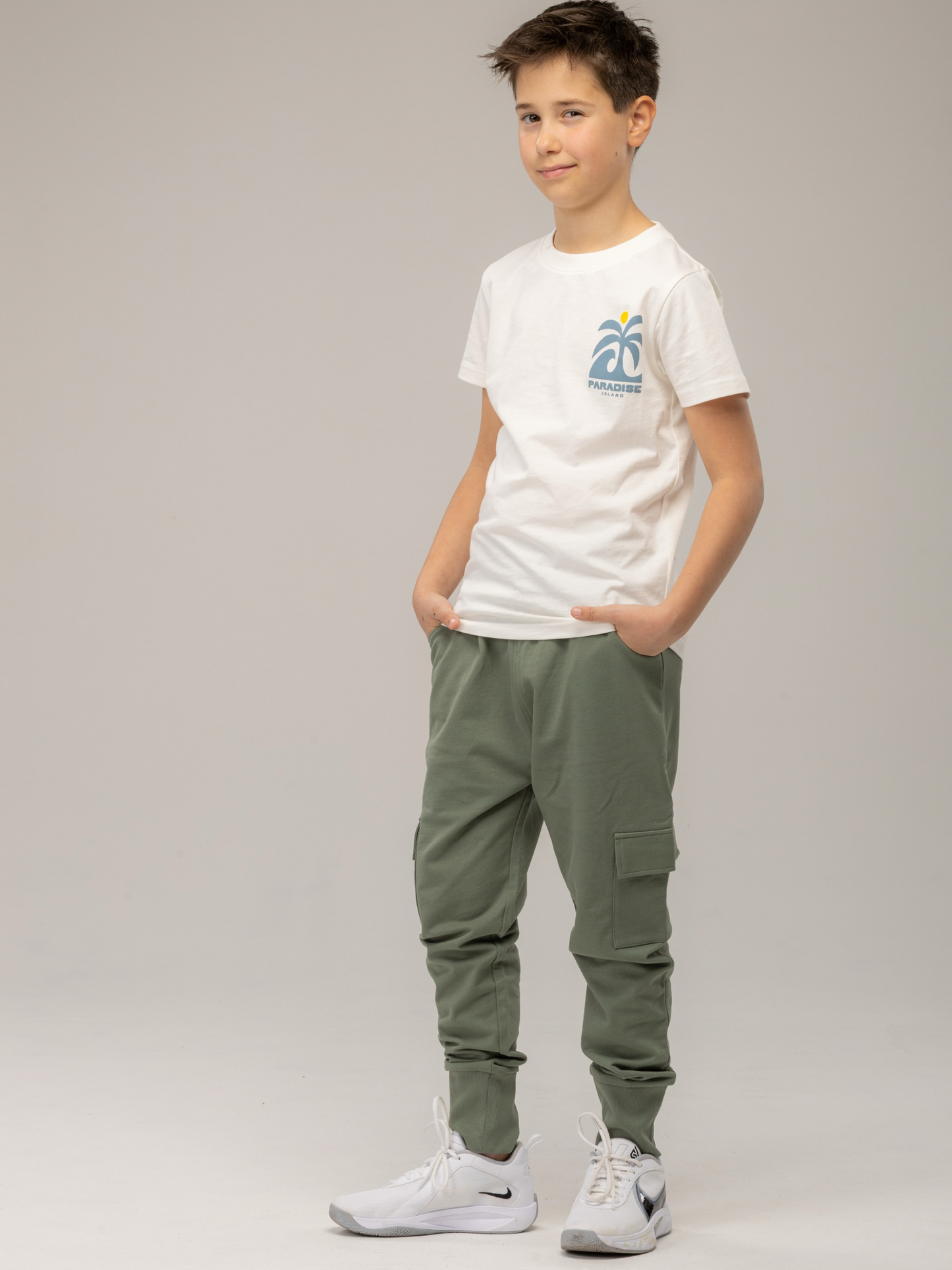 Dusty Green | Cargo trenirka za dječake