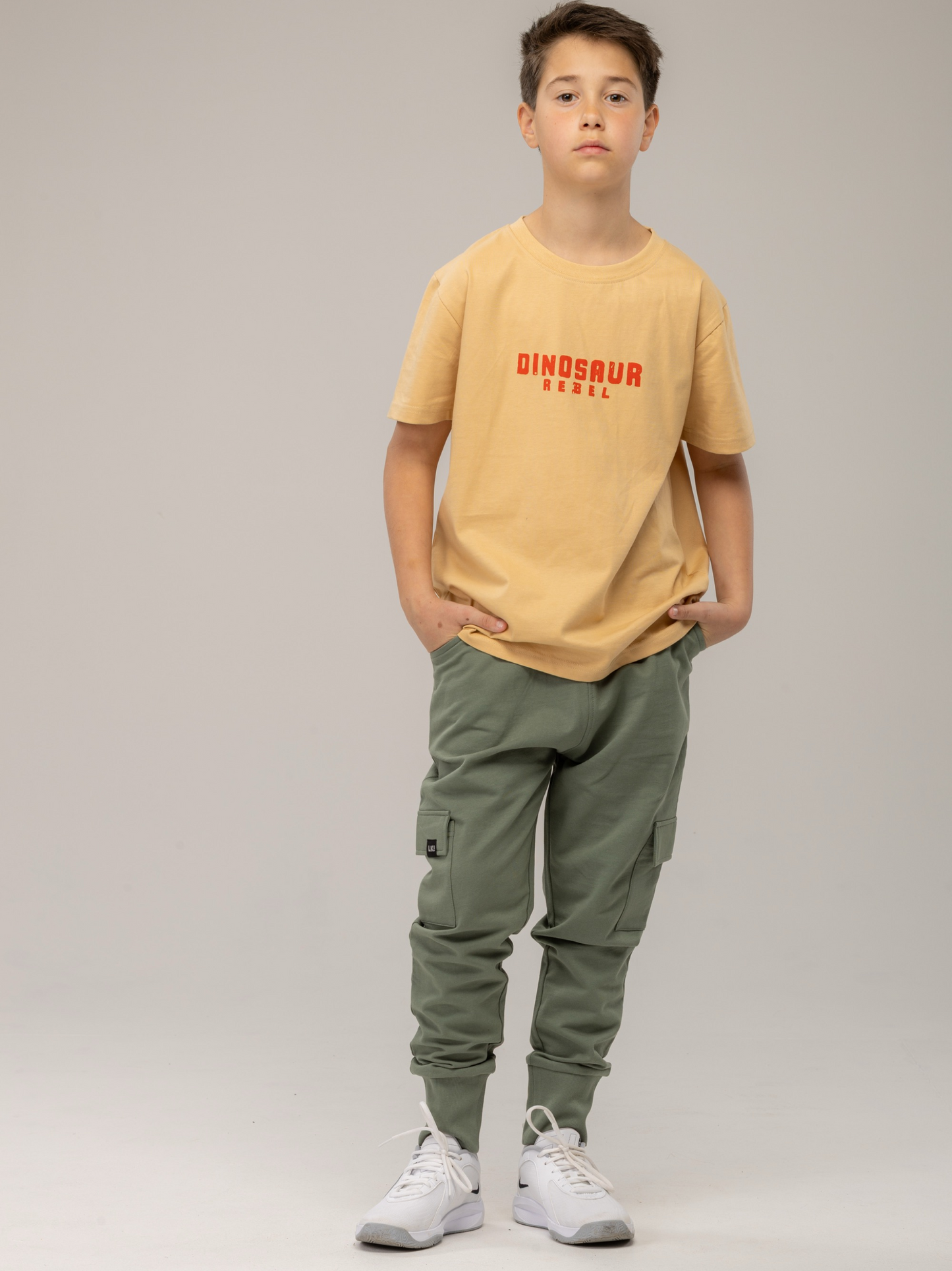 Dusty Green | Cargo trenirka za dječake