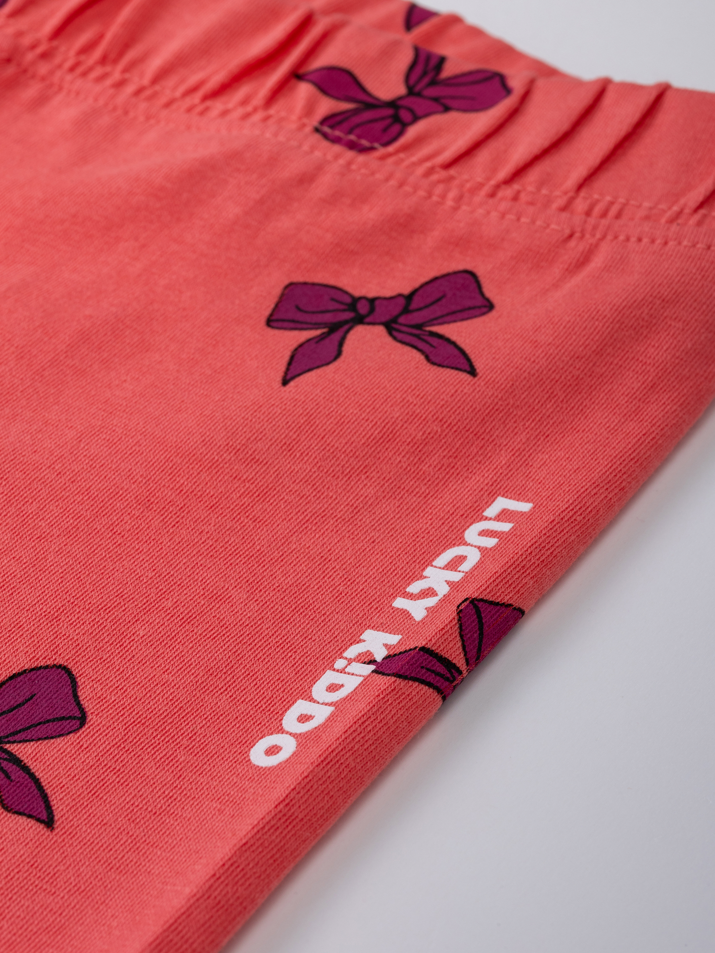 Peache Bow | Kratke tajice za djevojčice