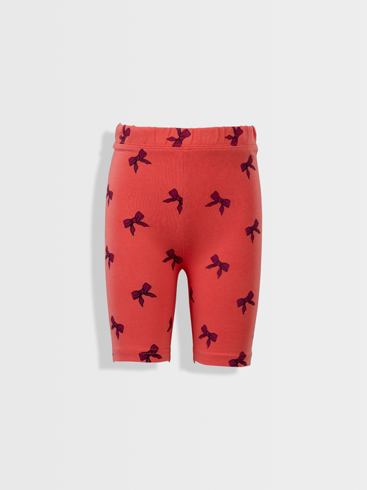 Peache Bow | Kratke tajice za djevojčice