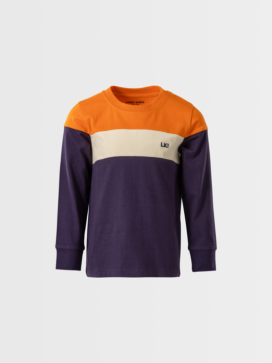 Color Block | Majica dugih rukava za dječake