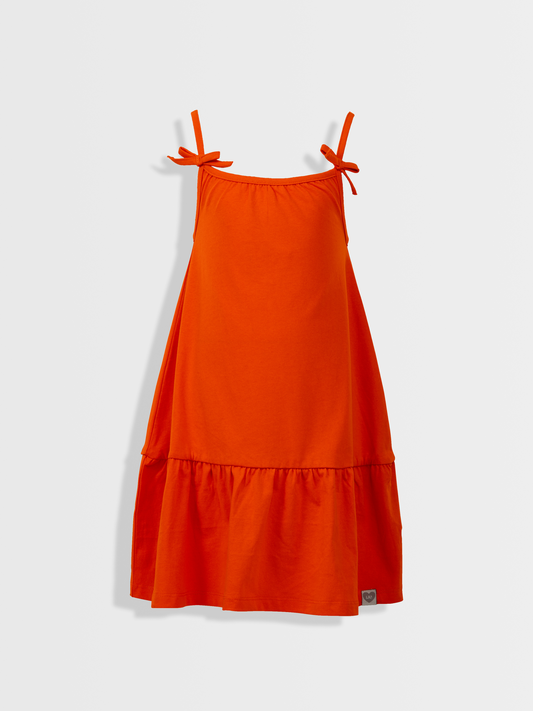 Tangerine Twist | Ljetna haljina za djevojčice