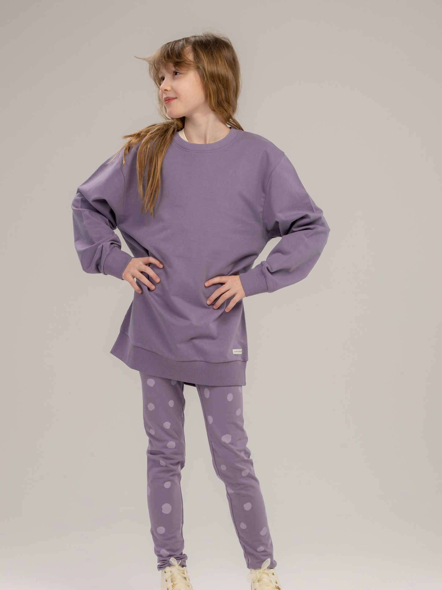 Purple Ash Woof | Pulover za djevojčice