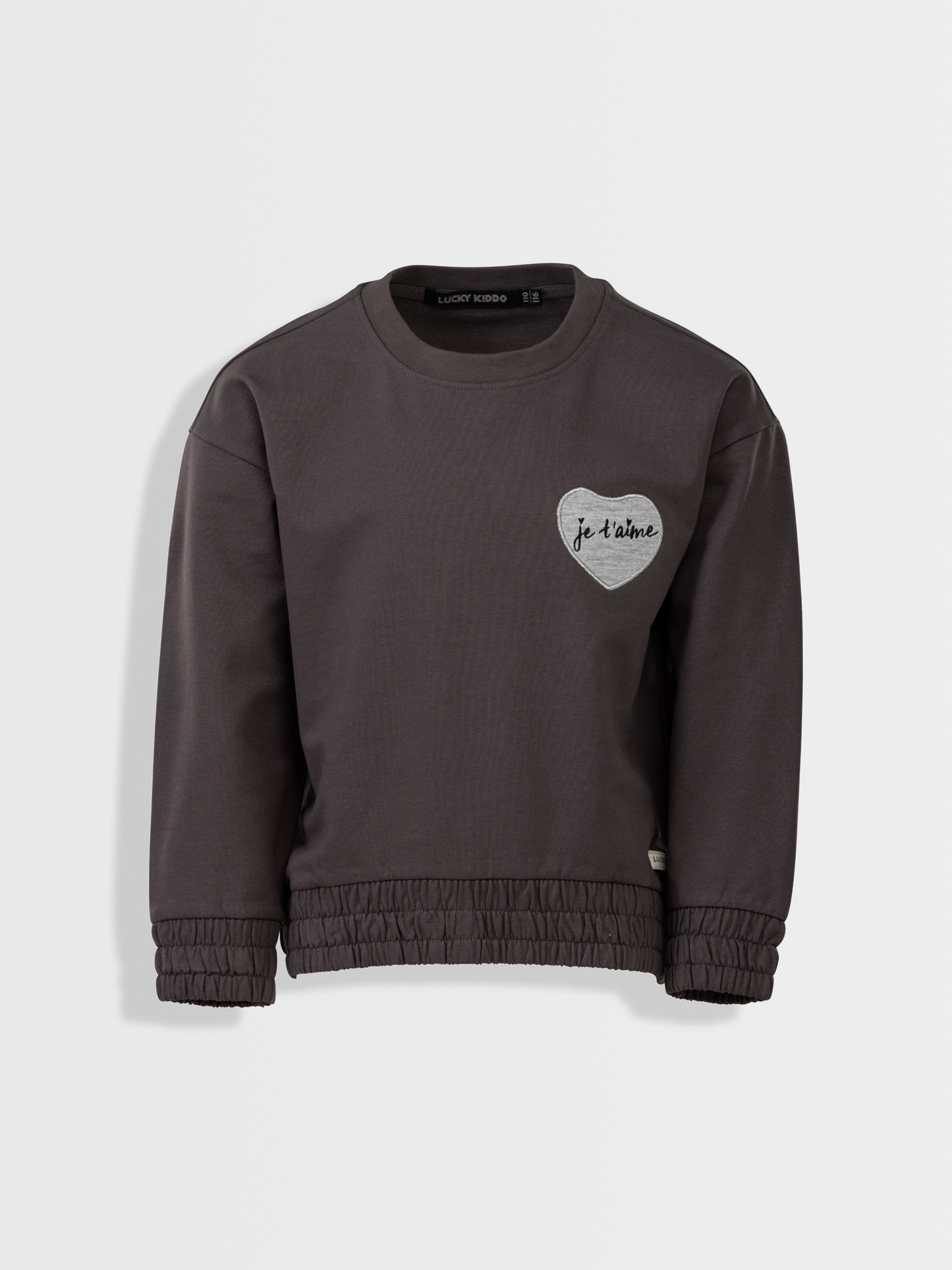 Paris Sepia Black | Pulover za djevojčice