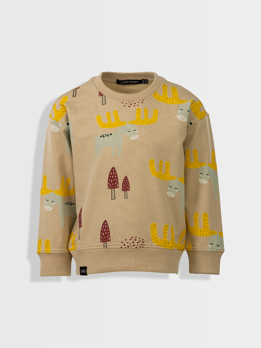 Beige Brown | Pulover za dječake