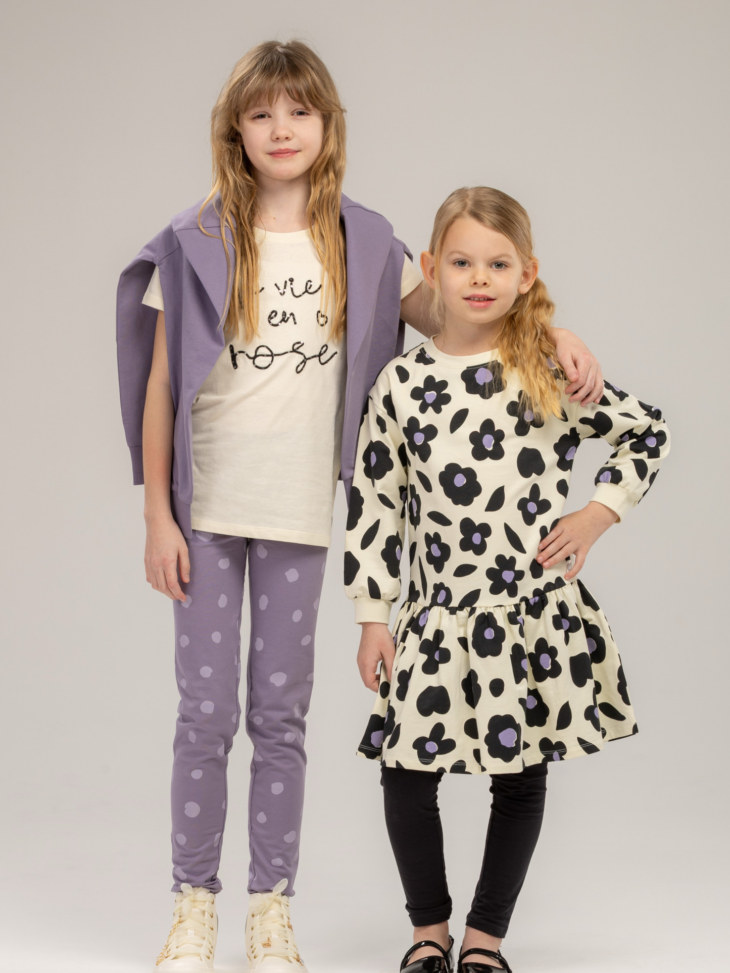 Vanilla Floral | Haljina dugih rukava za djevojčice