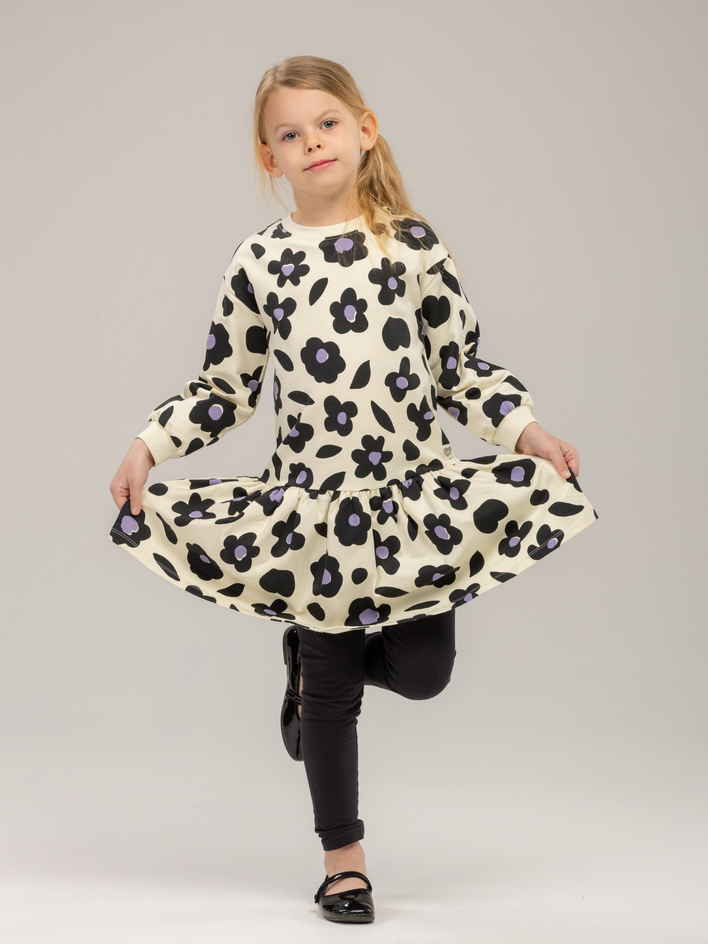 Vanilla Floral | Haljina dugih rukava za djevojčice