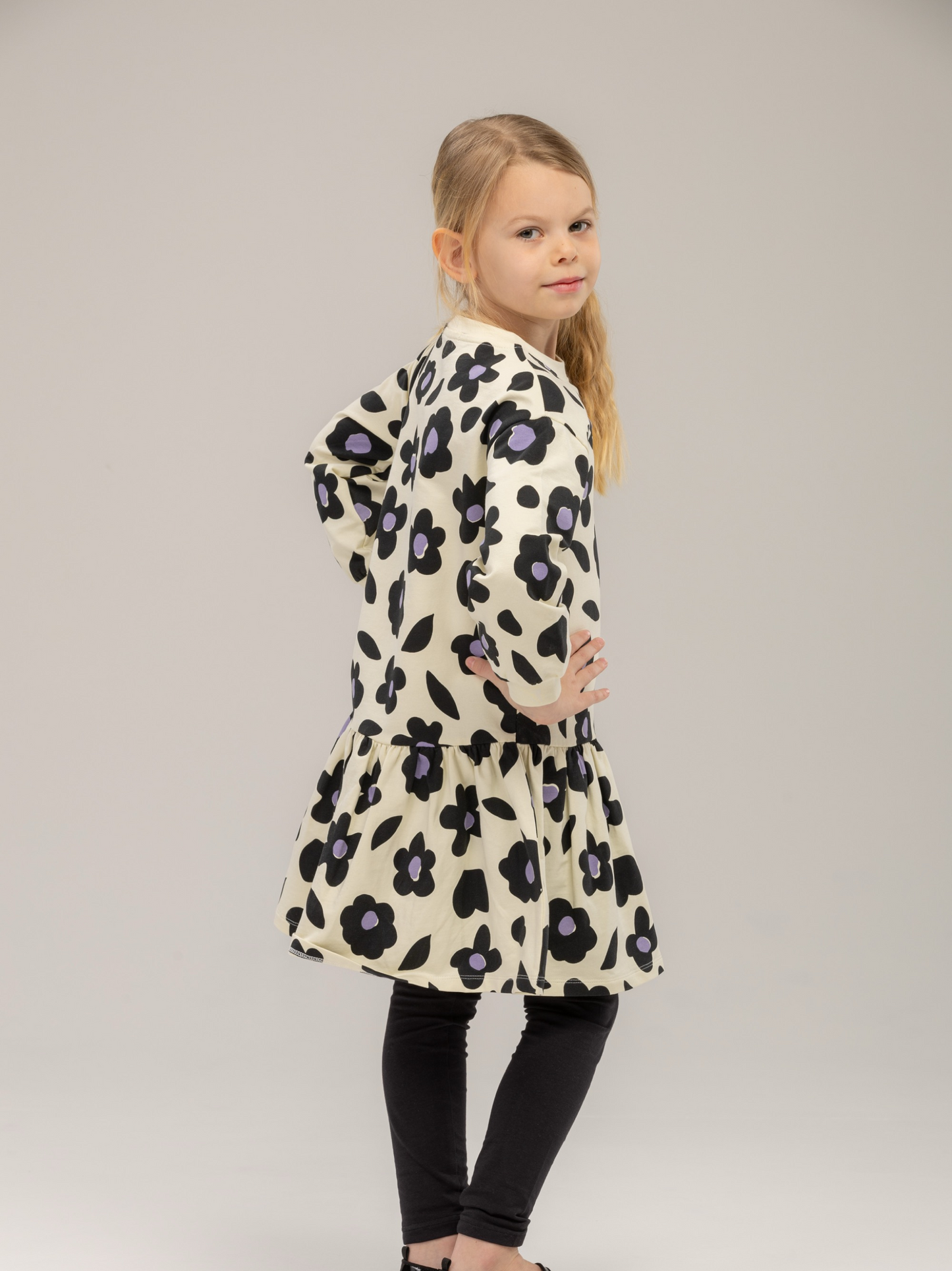 Vanilla Floral | Haljina dugih rukava za djevojčice