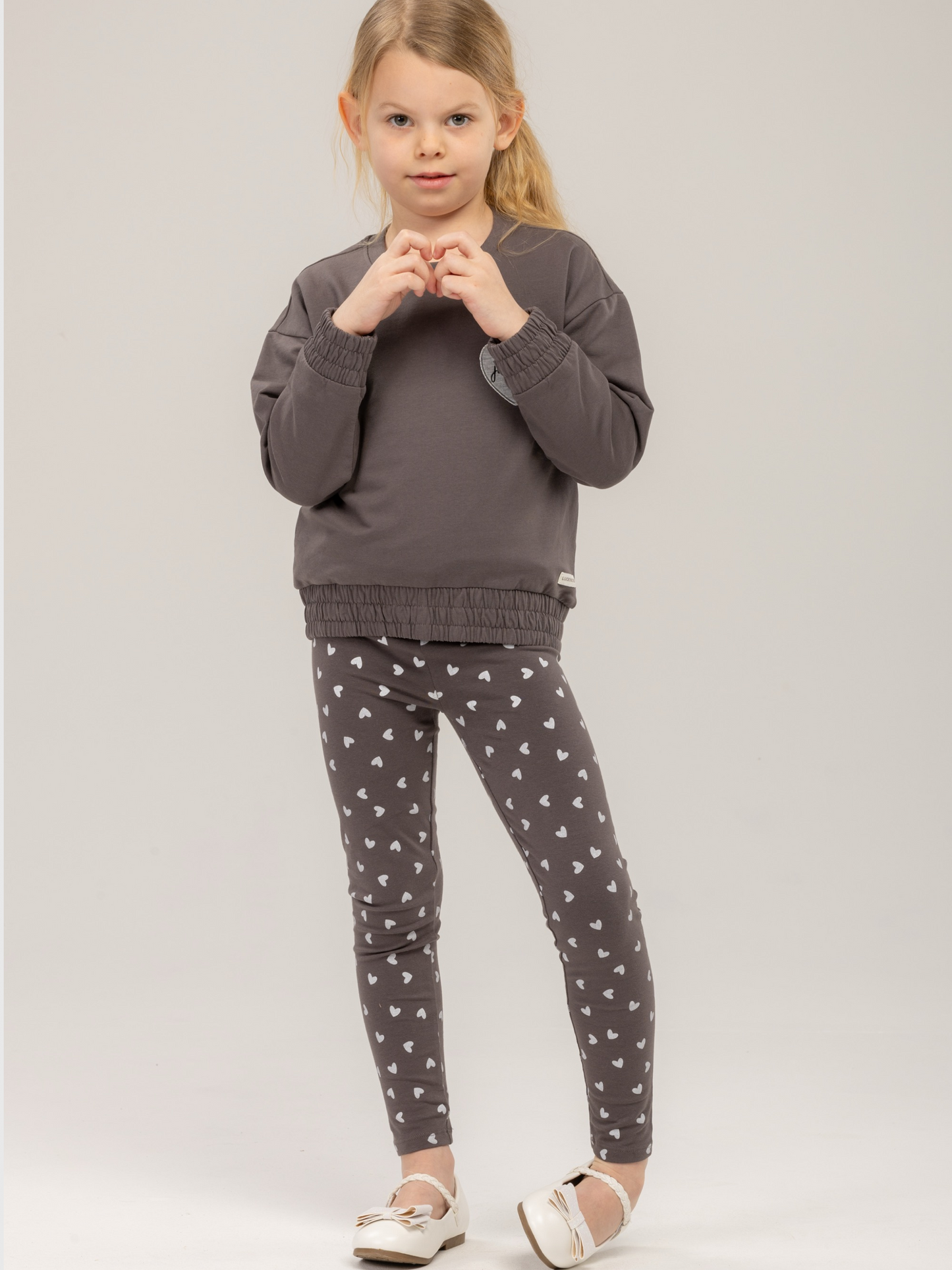 Paris Grey Hearts | Tajice za djevojčice