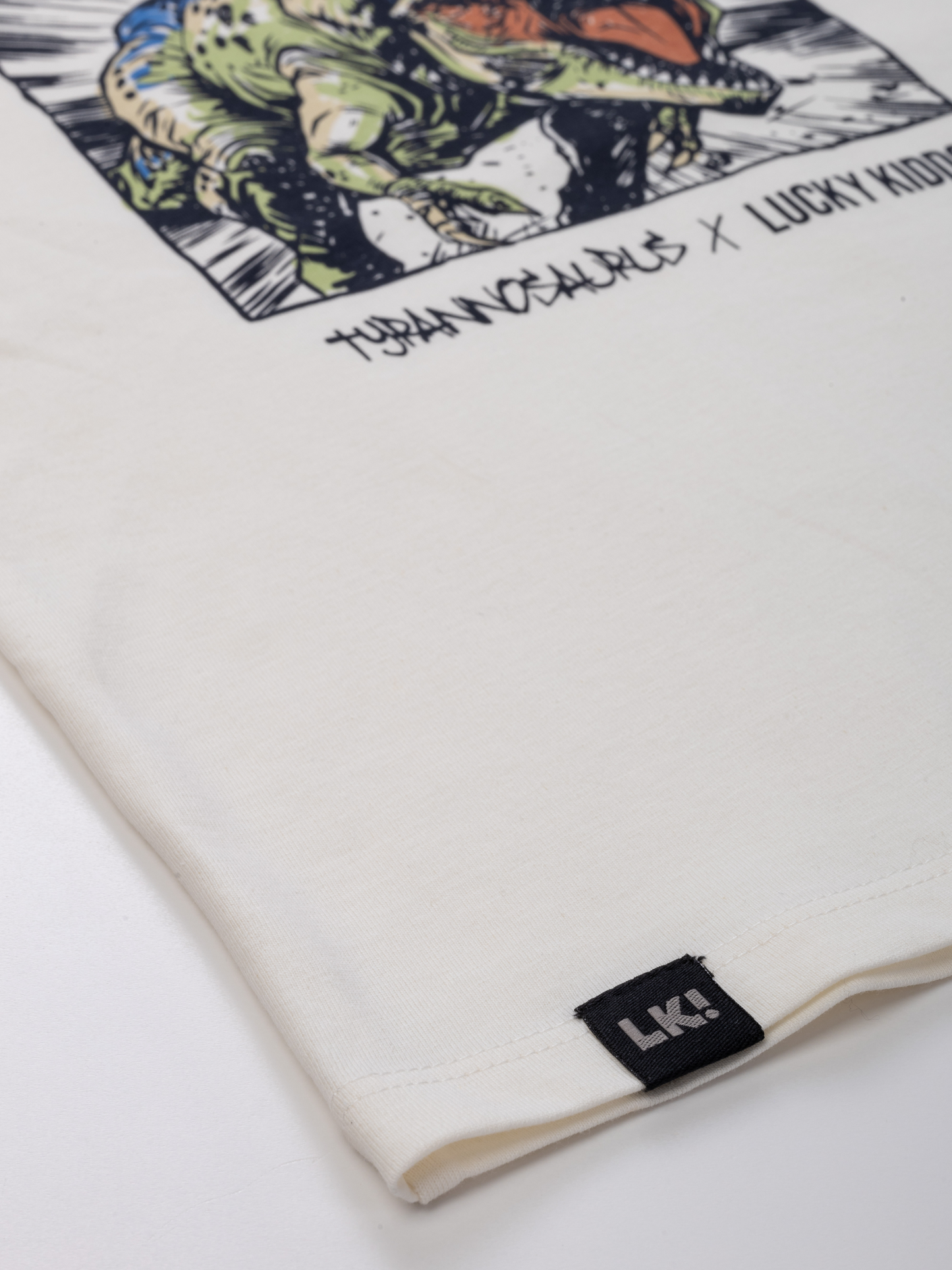 Star White T-Rex | Majica kratkih rukava za dječake