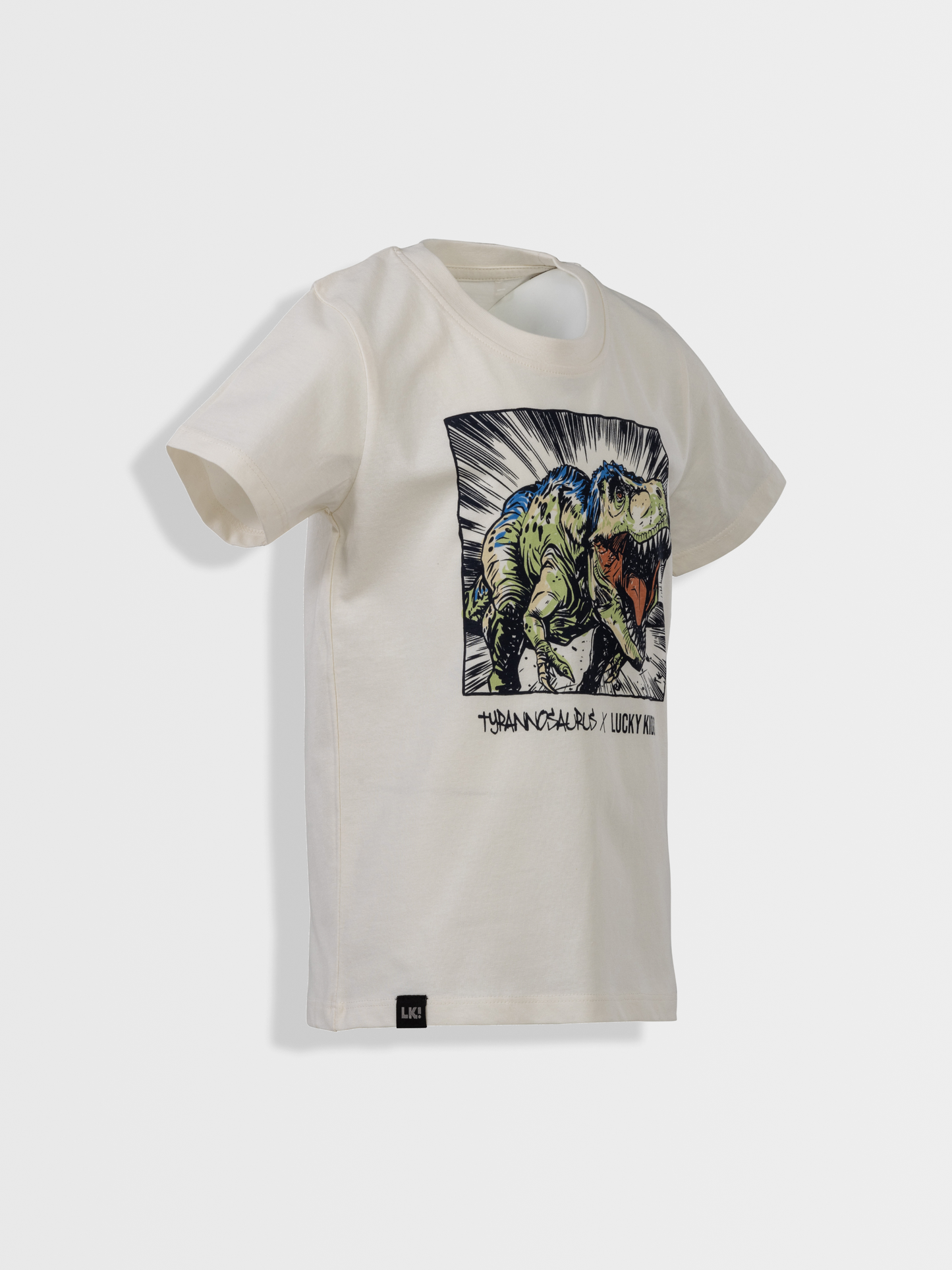 Star White T-Rex | Majica kratkih rukava za dječake