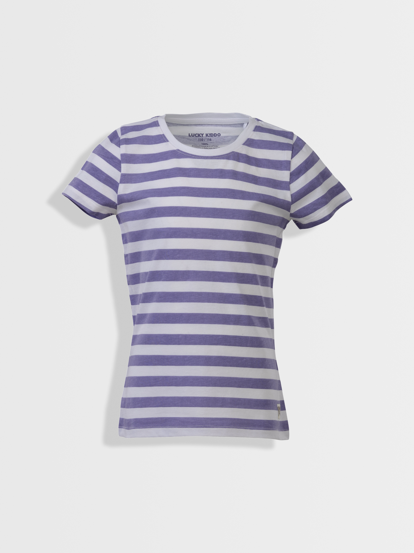 Plum Stripes | Majica kratkih rukava za djevojčice