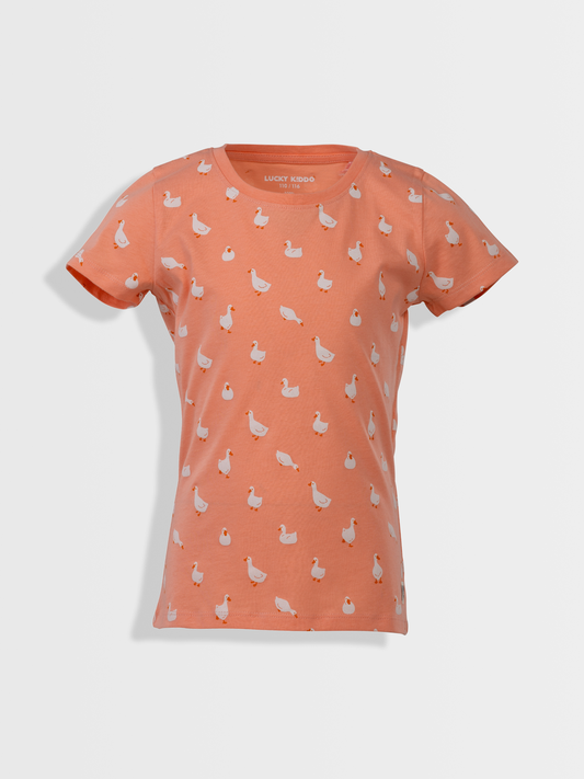 Peach Amber | Majica kratkih rukava za djevojčice