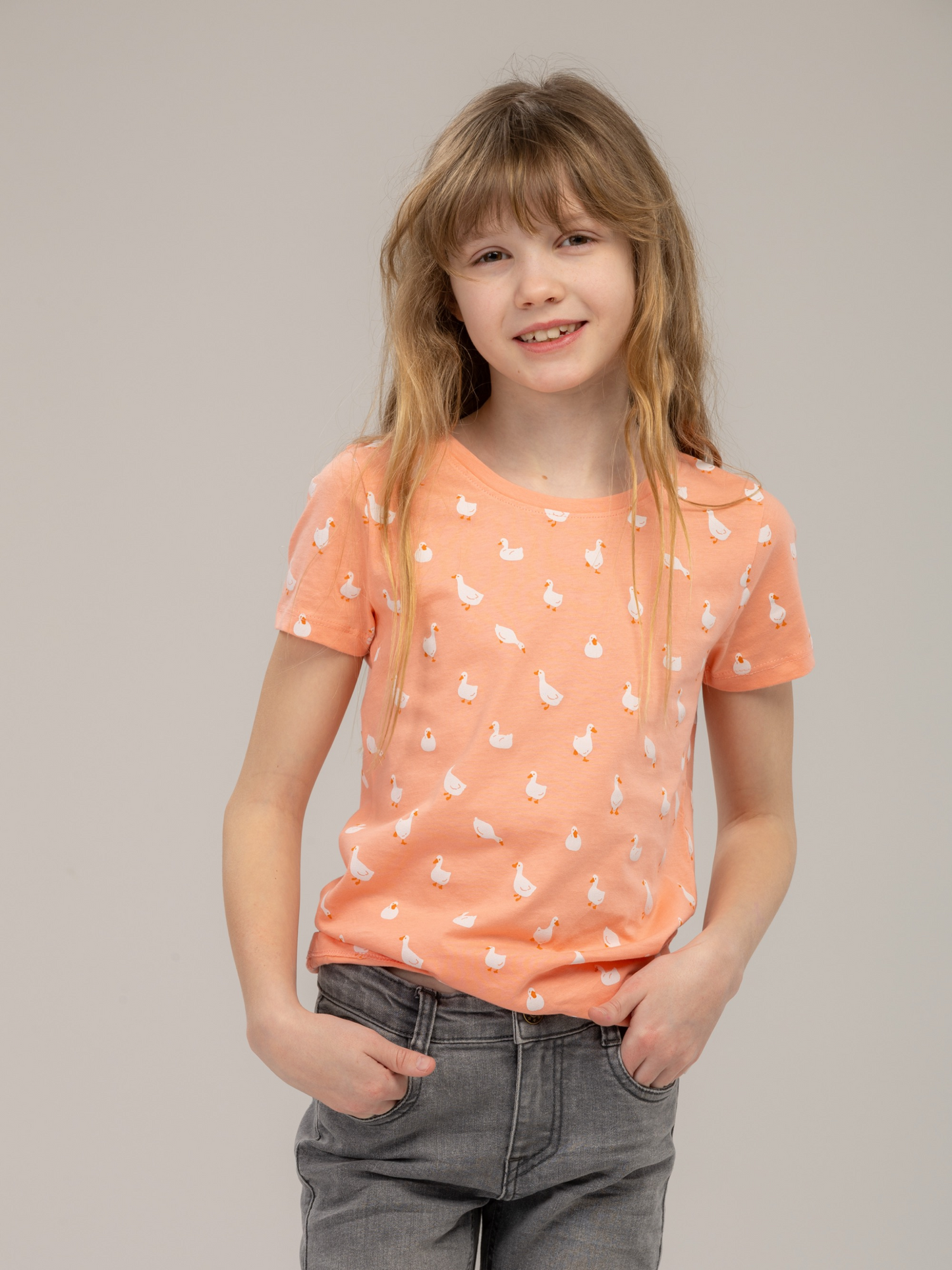 Peach Amber | Majica kratkih rukava za djevojčice