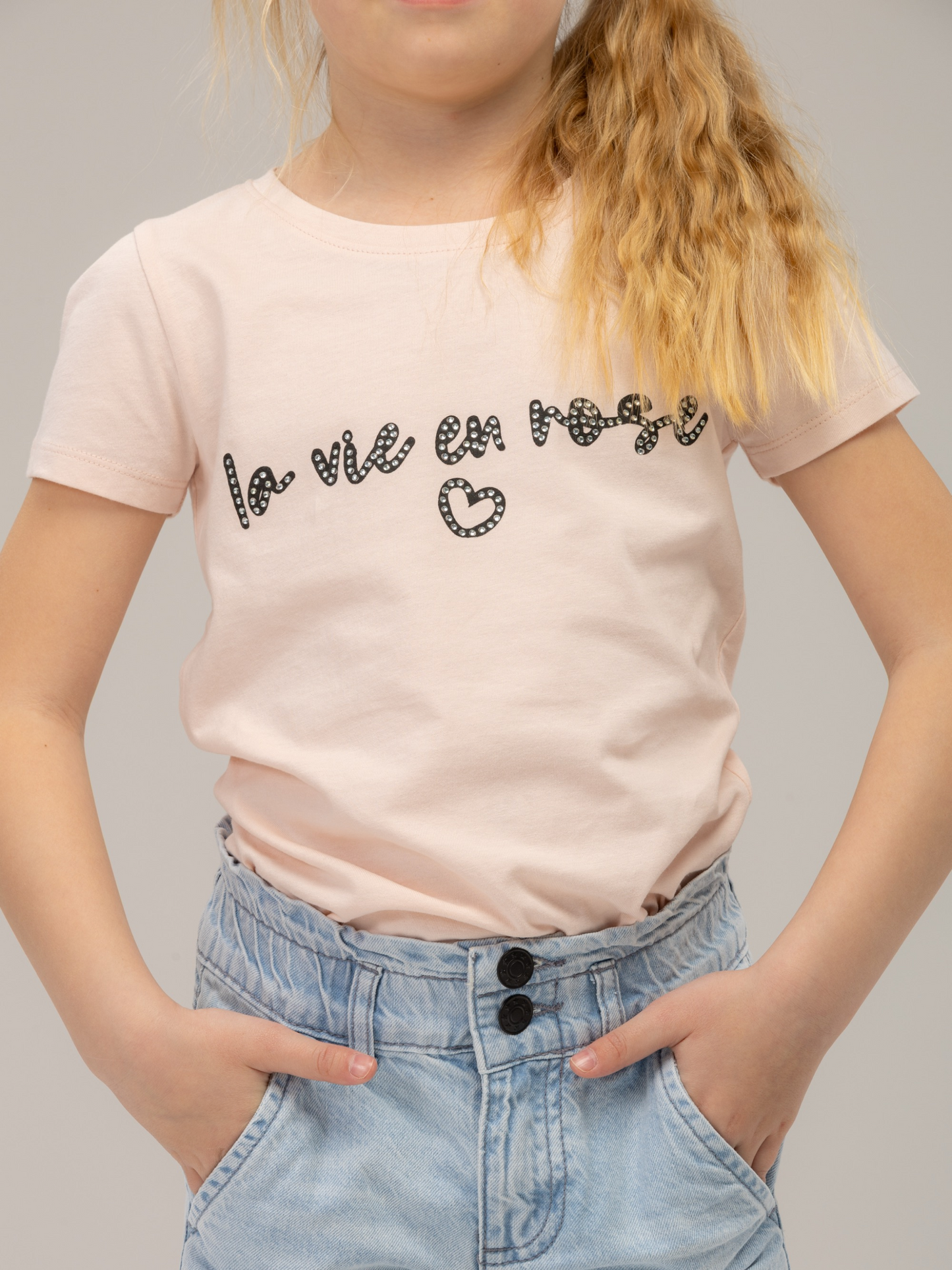La vie en rose Pearl | Majica kratkih rukava za djevojčice