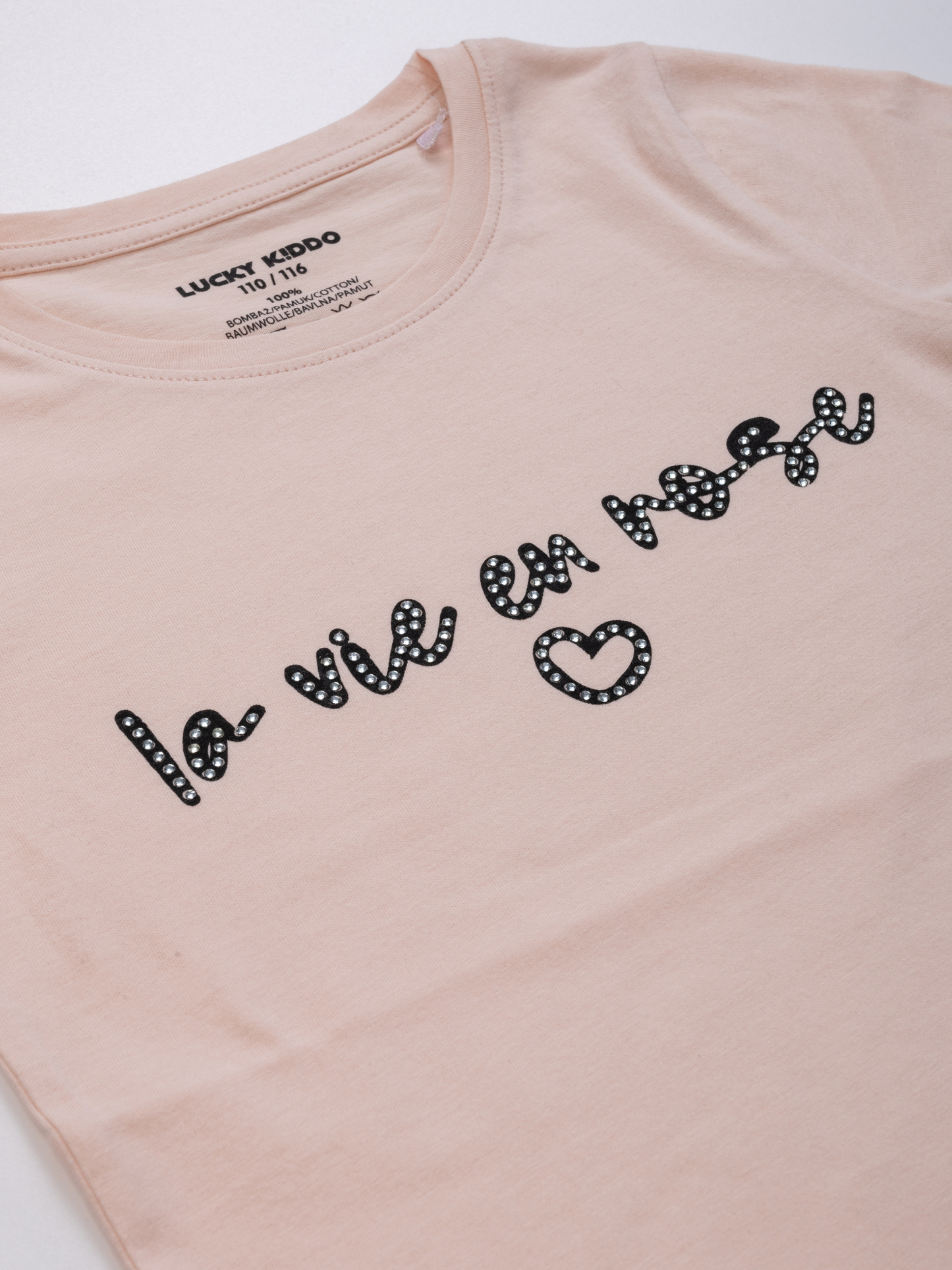 La vie en rose Pearl | Majica kratkih rukava za djevojčice
