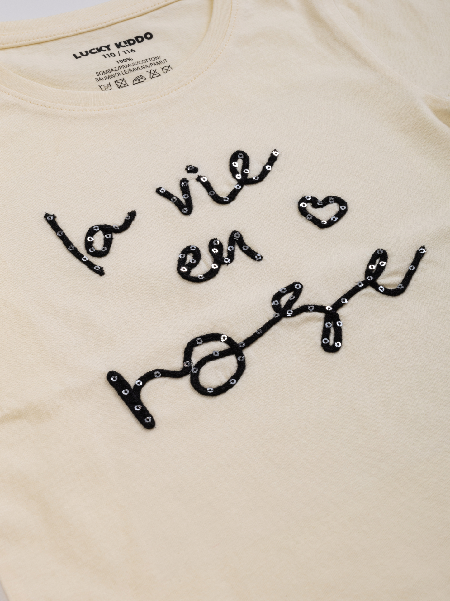 La vie en rose Vanilla | Majica kratkih rukava za djevojčice