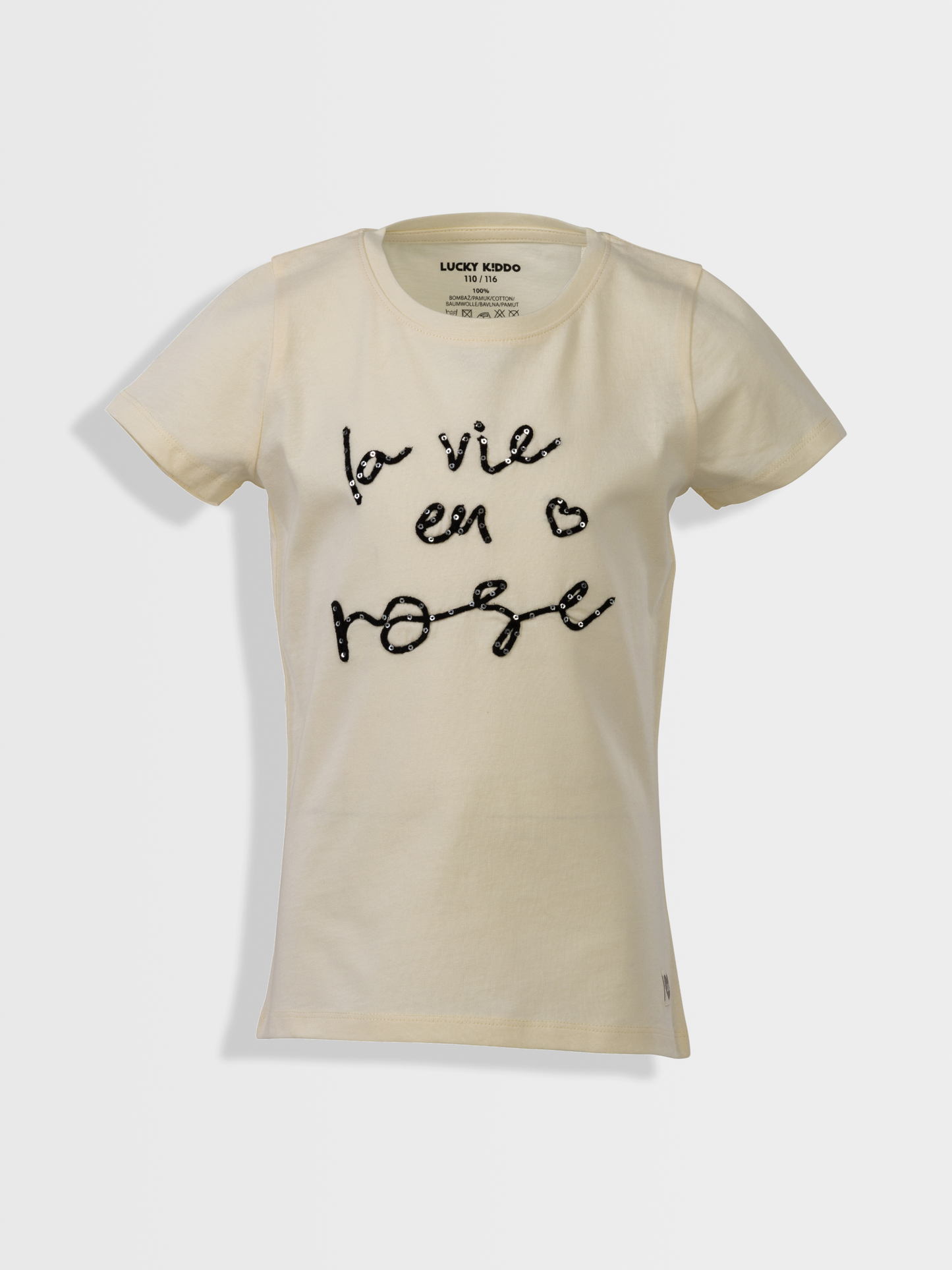 La vie en rose Vanilla | Majica kratkih rukava za djevojčice