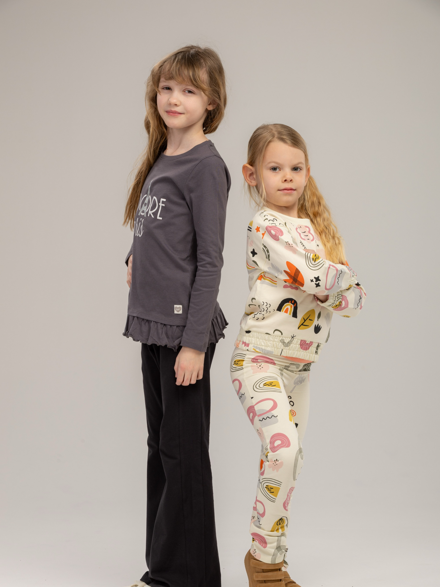 J’adore Paris Grey| Majica dugih rukava za djevojčice