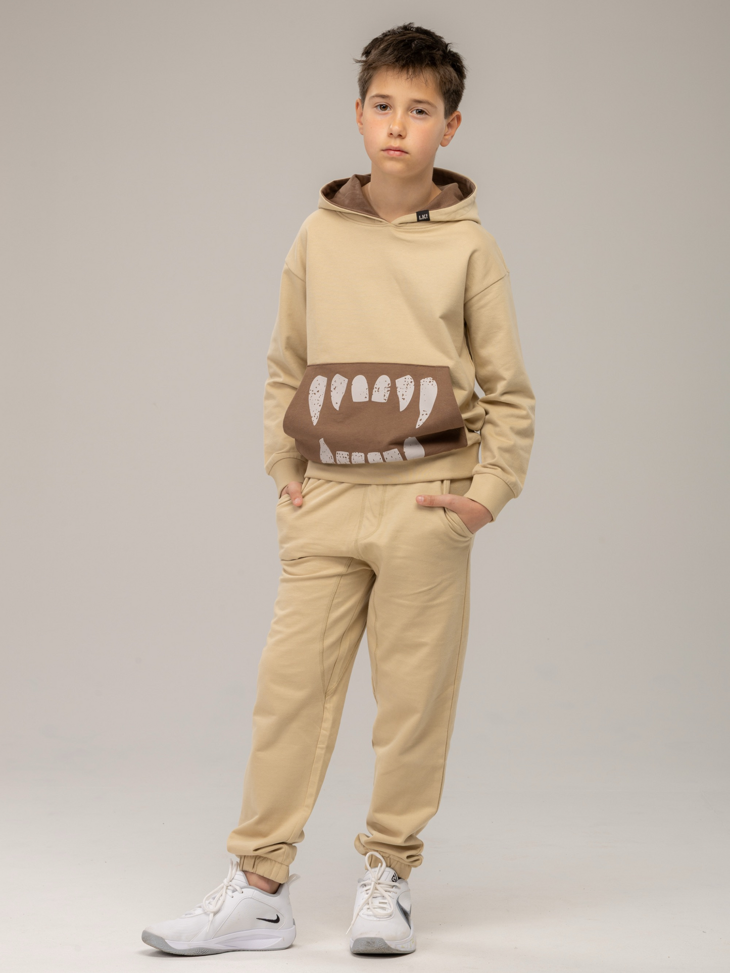 Beige Brown | Trenirka za dječake