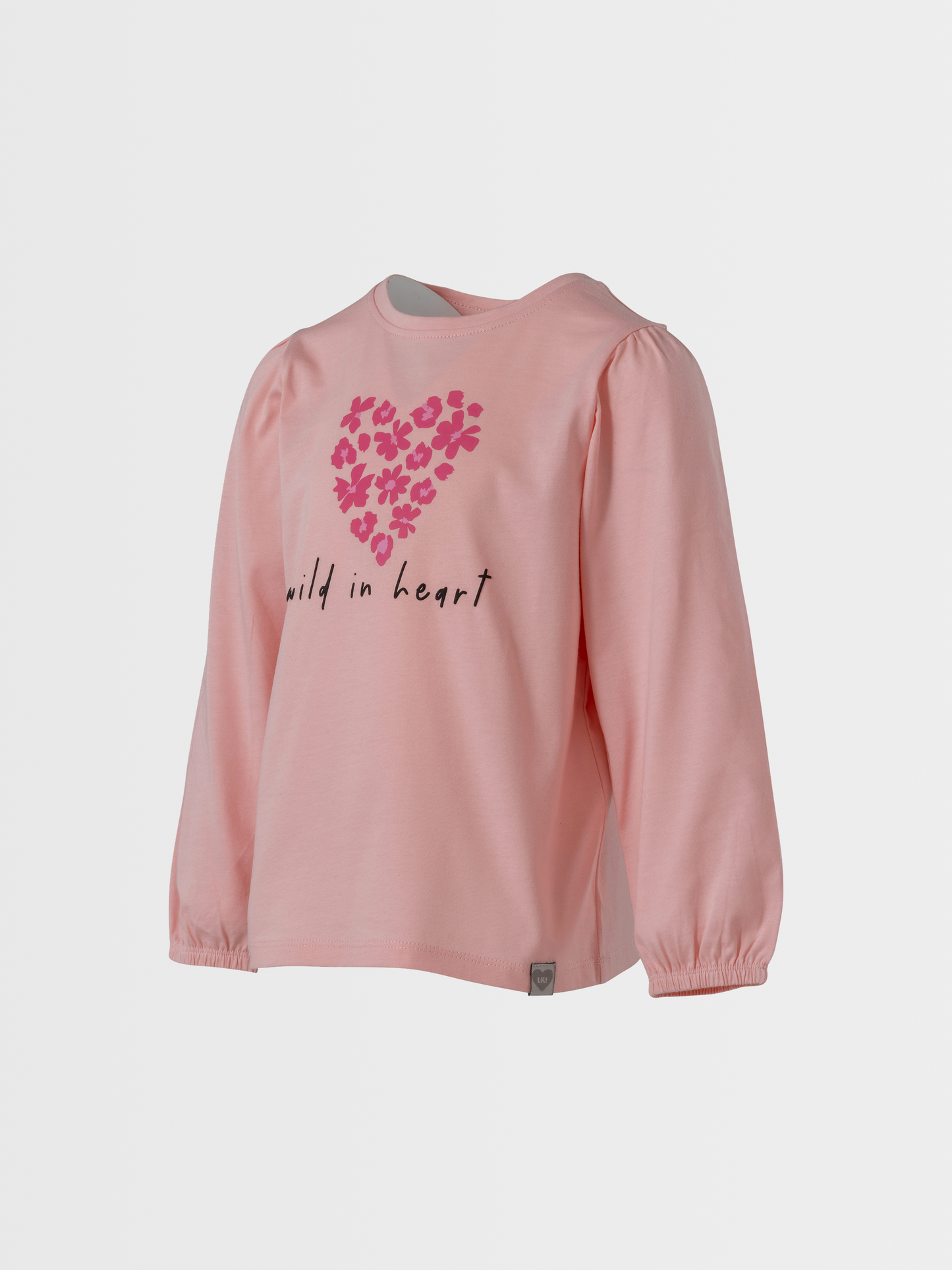 Veiled Rose Heart | Majica dugih rukava za djevojčice