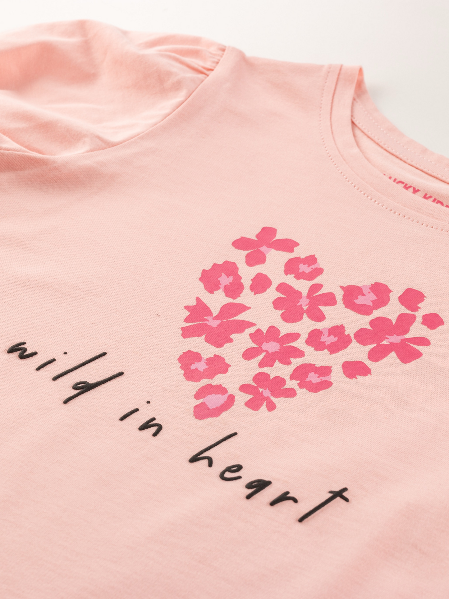 Veiled Rose Heart | Majica dugih rukava za djevojčice