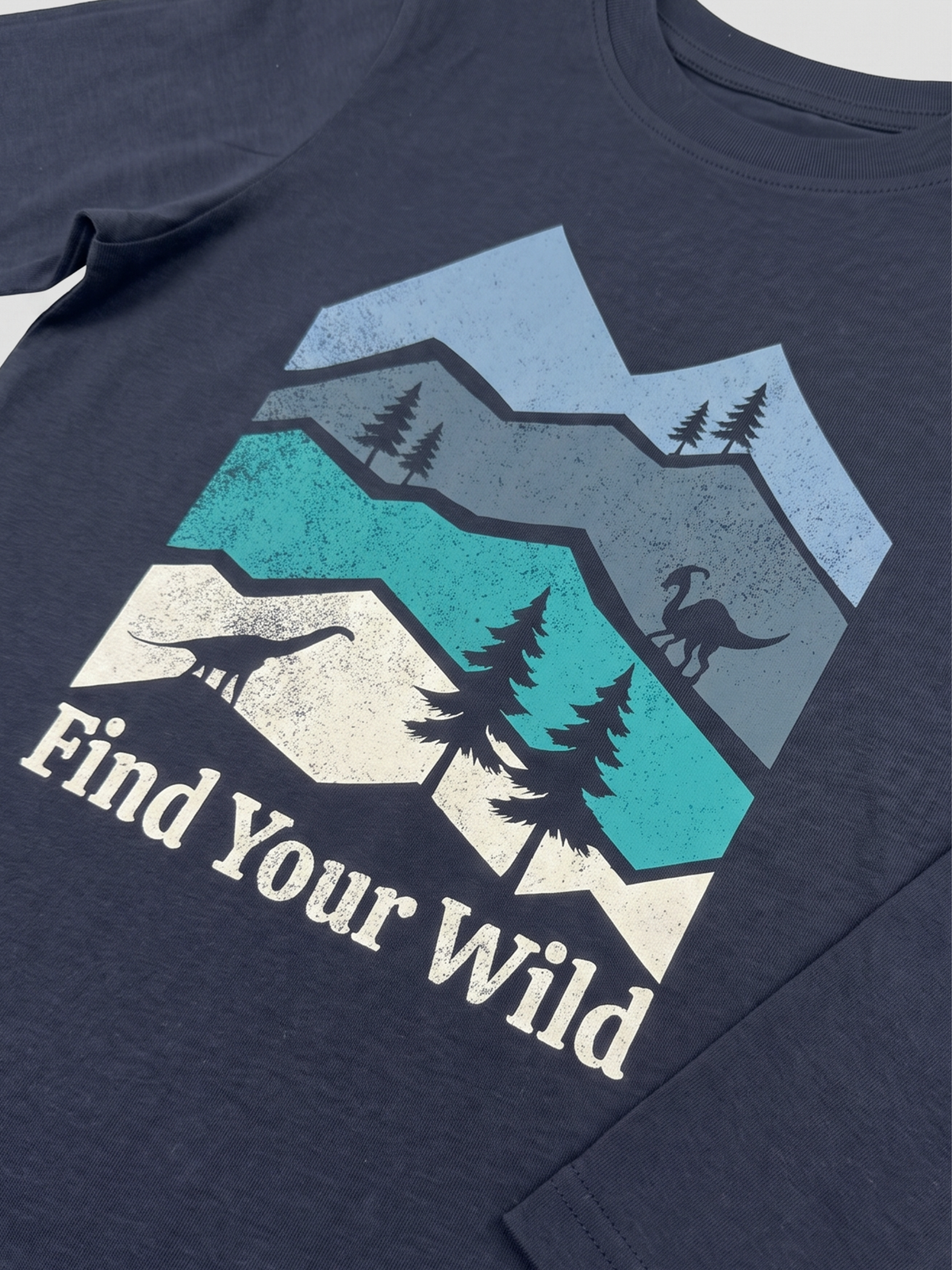 Find Your Wild | Majica dugih rukava za dječake - klasični kroj