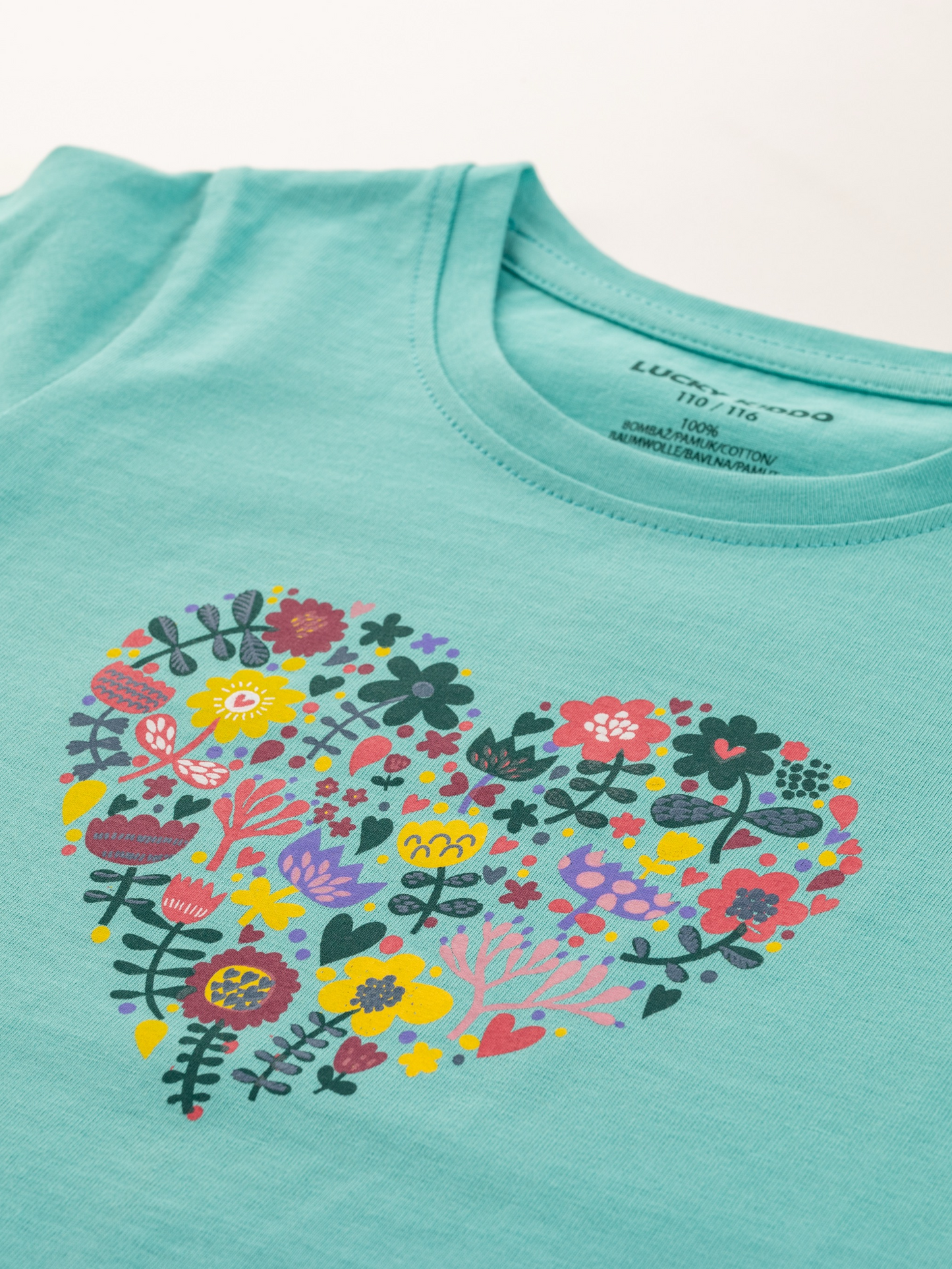 Blooming Heart | Majica kratkih rukava za djevojčice