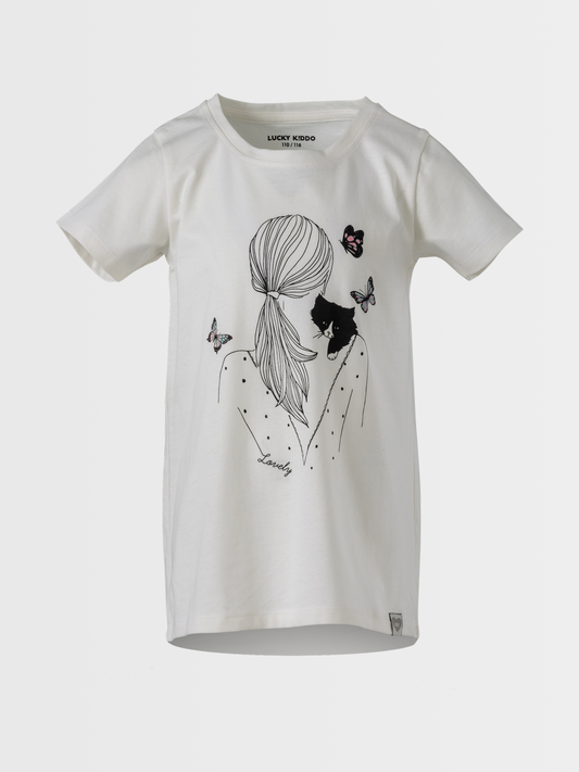 Animal Lover | Tunika kratkih rukava za djevojčice