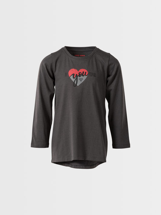 Beautiful Heart | Tunika dugih rukava za djevojčice