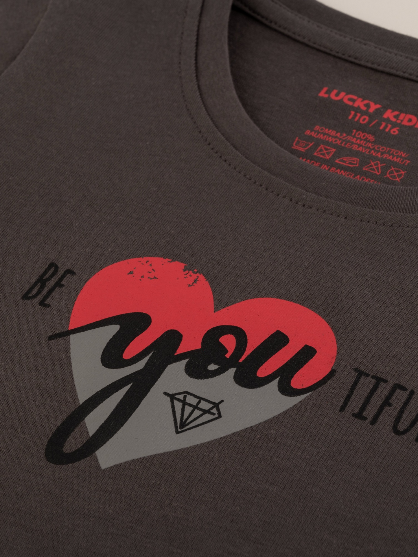 Beautiful Heart | Tunika dugih rukava za djevojčice