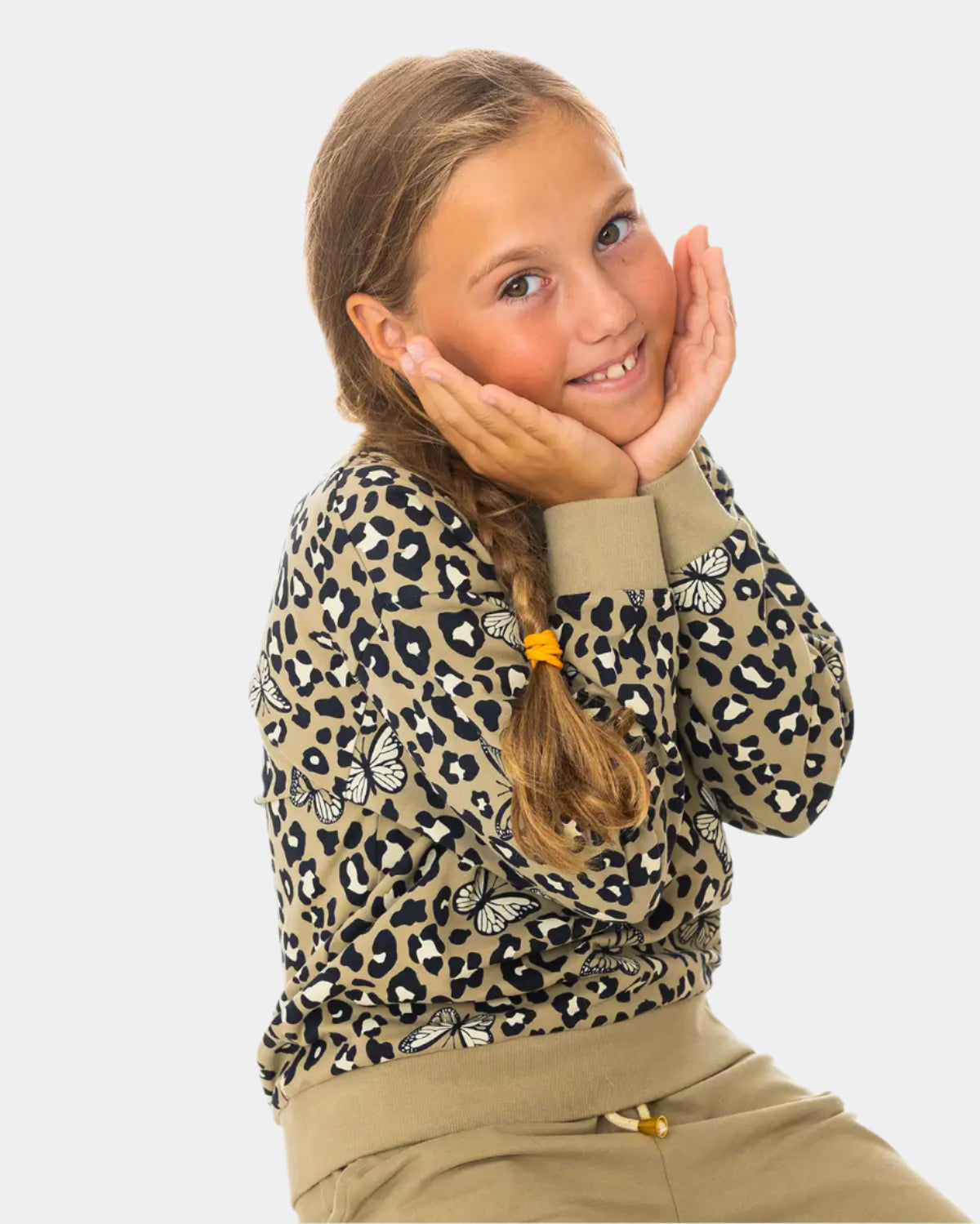 Pulover za djevojčice | Leopard
