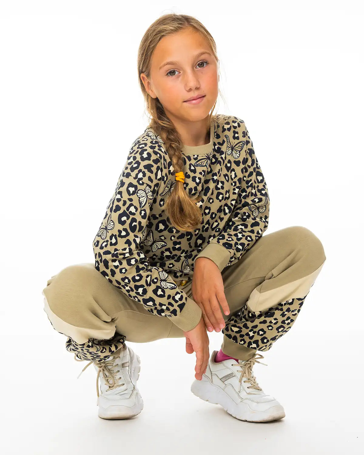 Pulover za djevojčice | Leopard