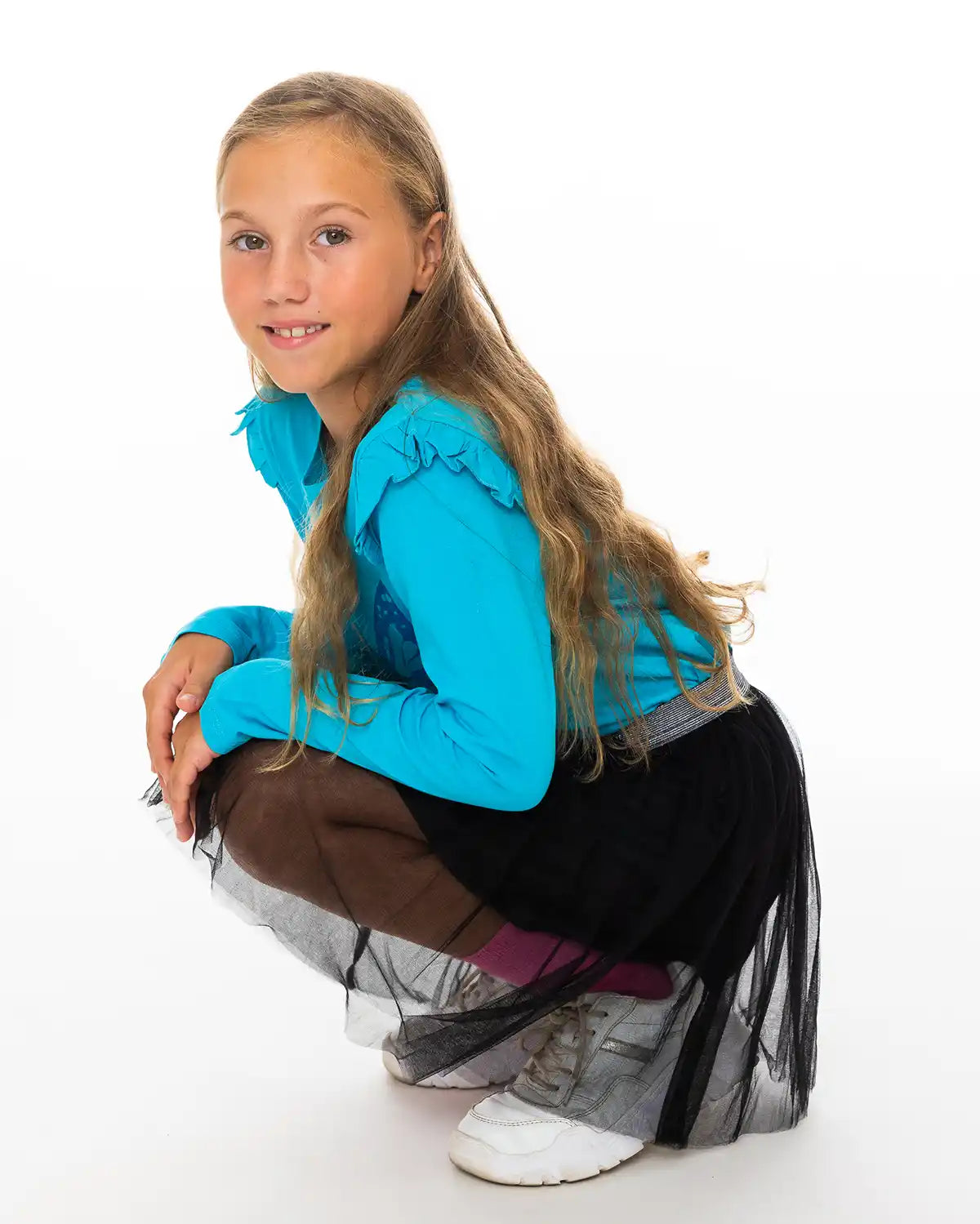 Haljina za djevojčice | Antracite