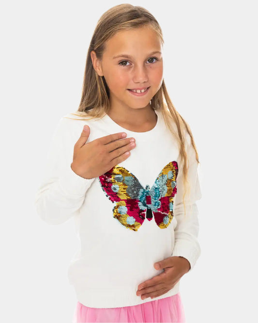 Pulover za djevojčice | Butterfly