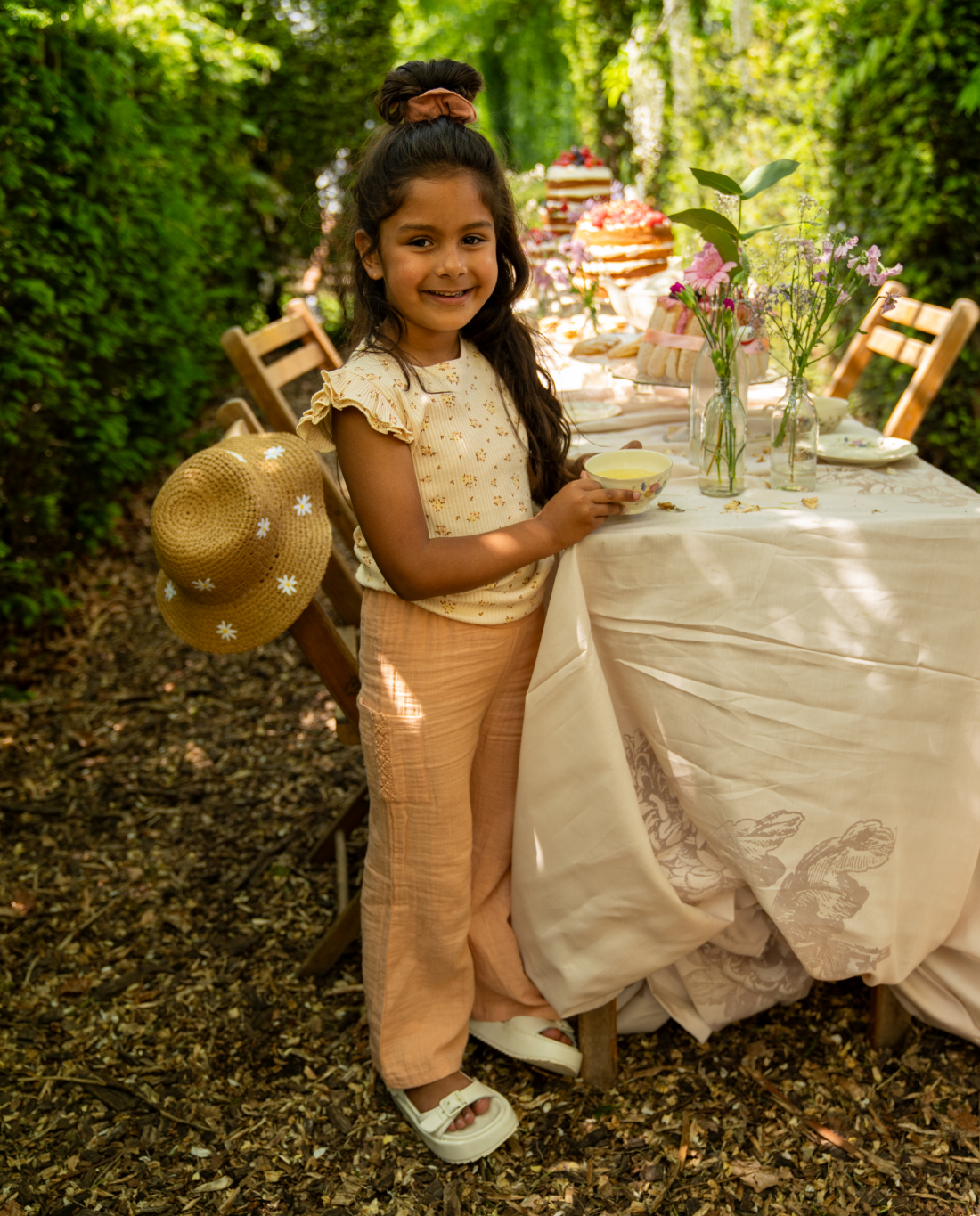 Tangerine Breeze | Hlače za djevojčice