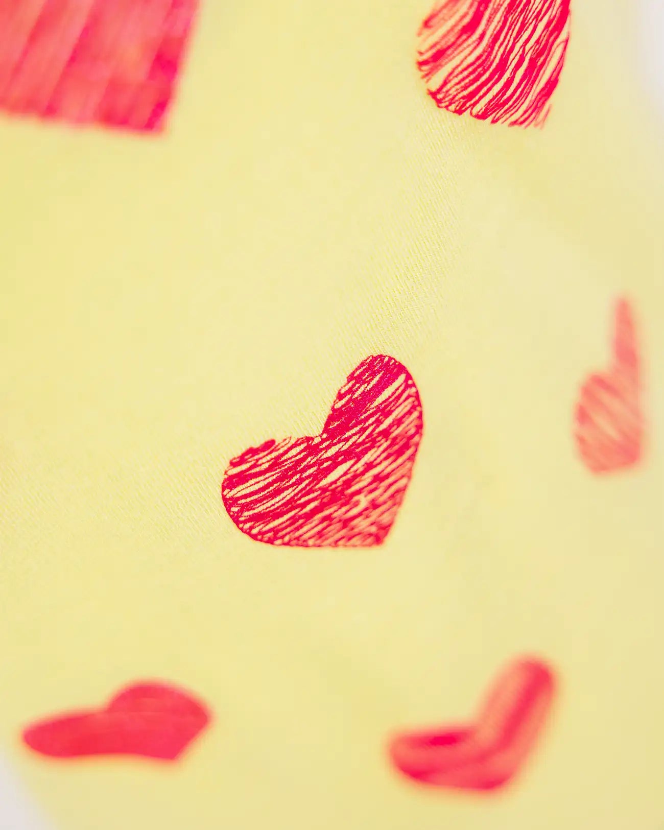 Majica za djevojčice | Yellow Hearts